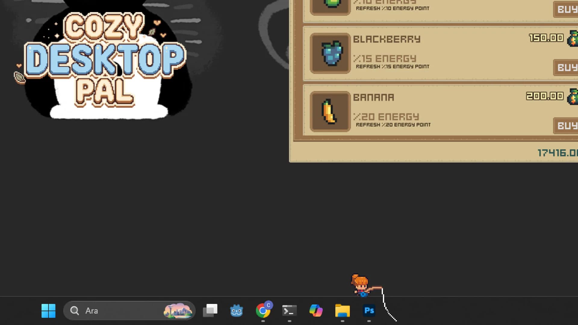 Cozy Desktop Pal görsel 4