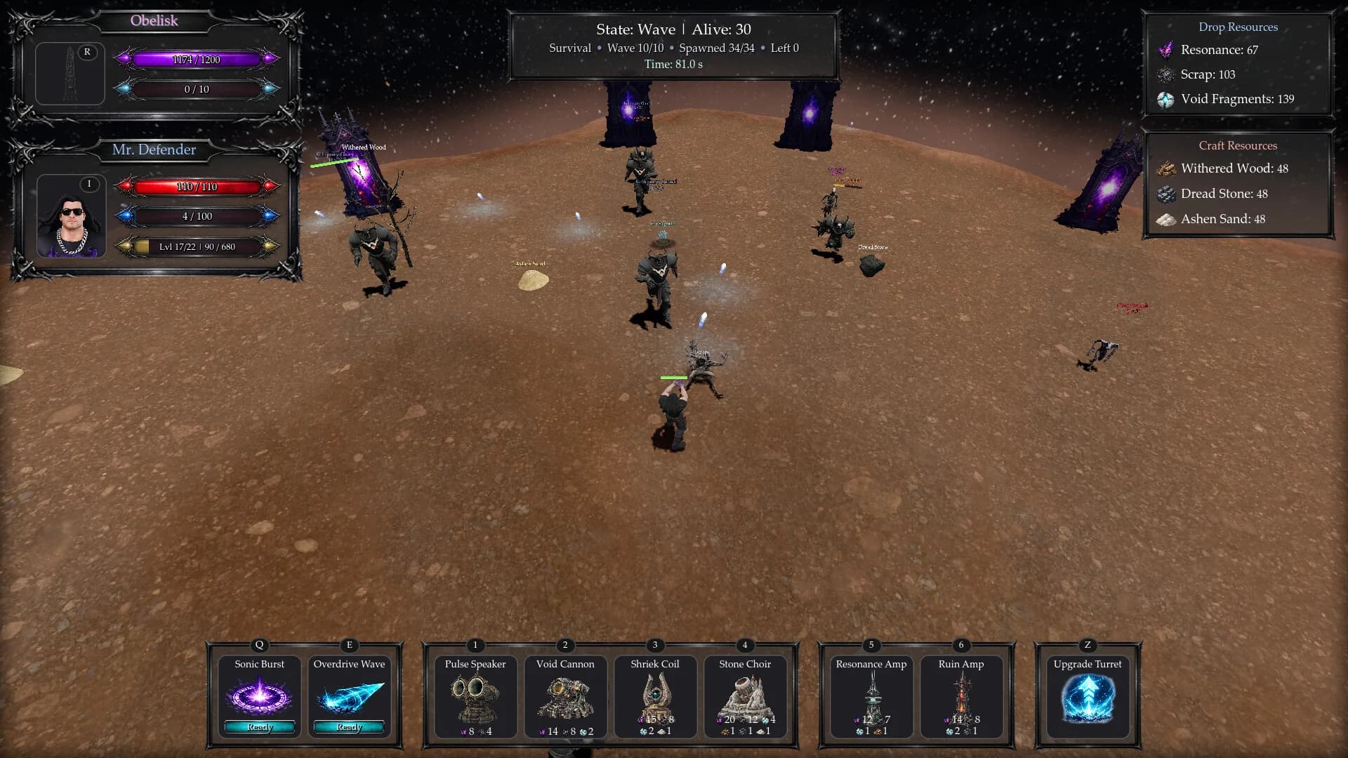 Black Resonance: Obelisk Siege görsel 4