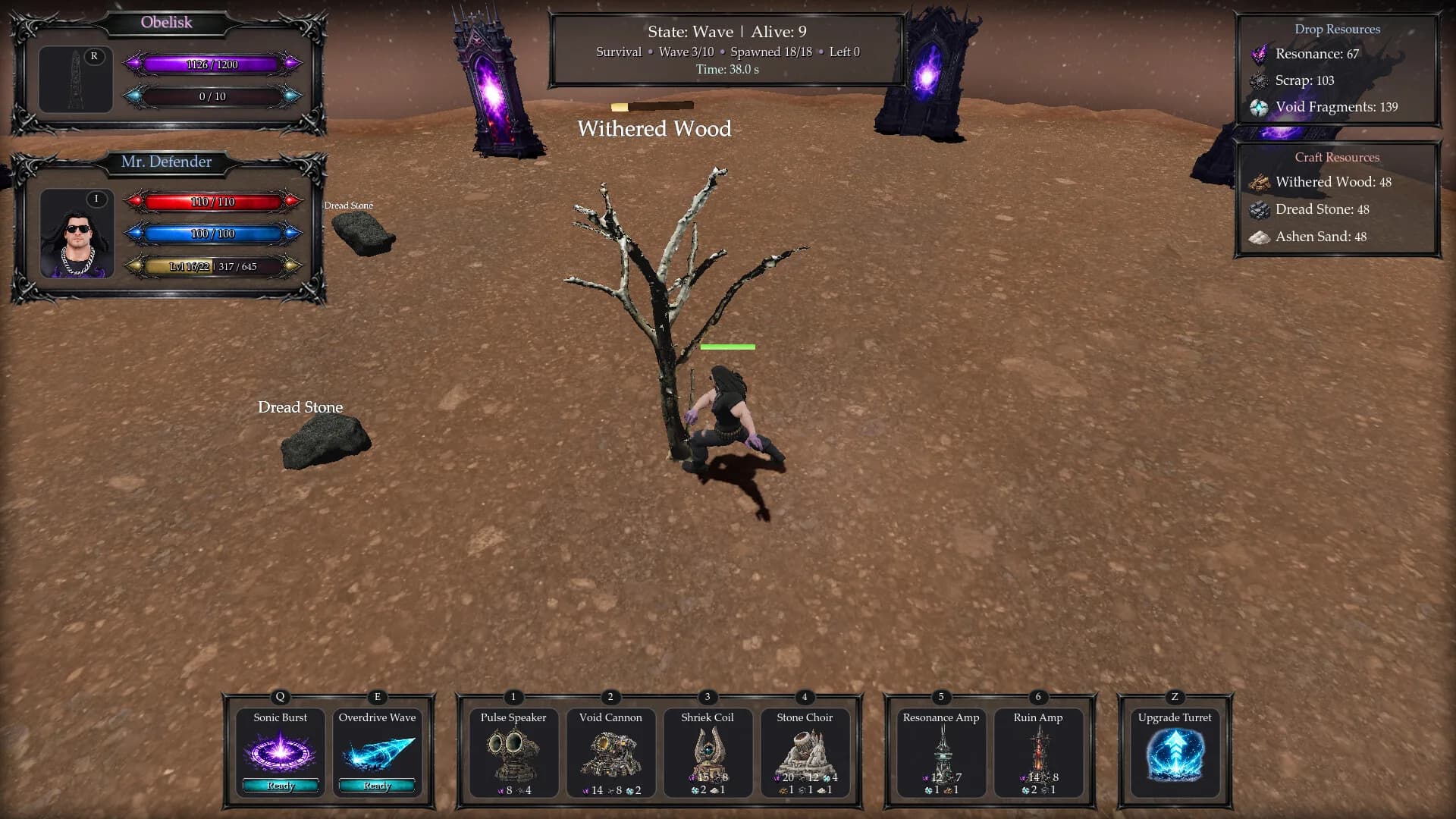 Black Resonance: Obelisk Siege görsel 5