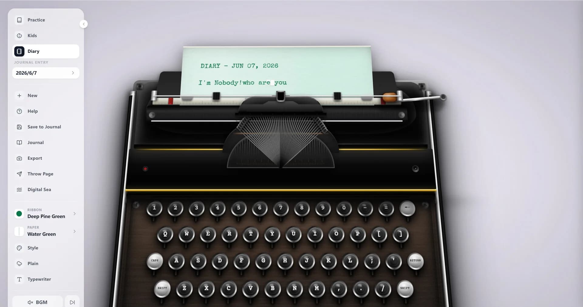 Typewriter görsel 6