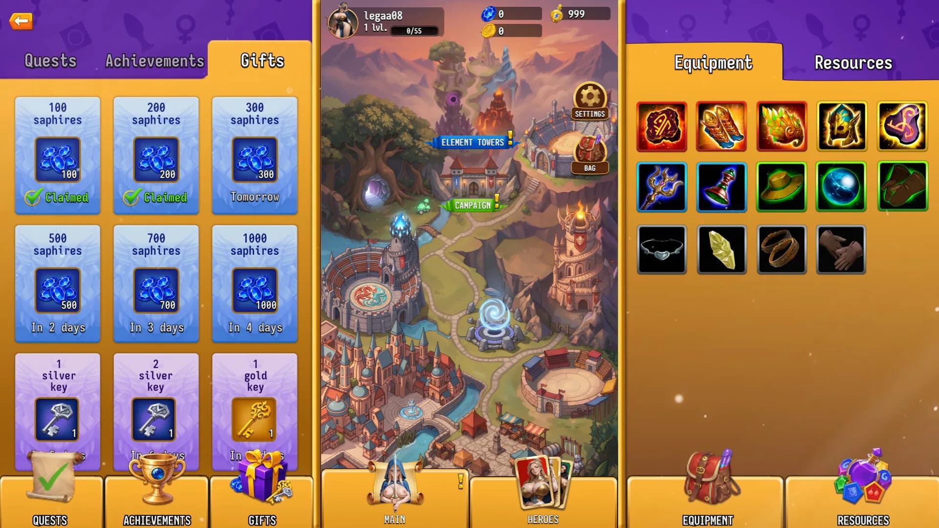 Raid of Lust: Match & Magic görsel 12