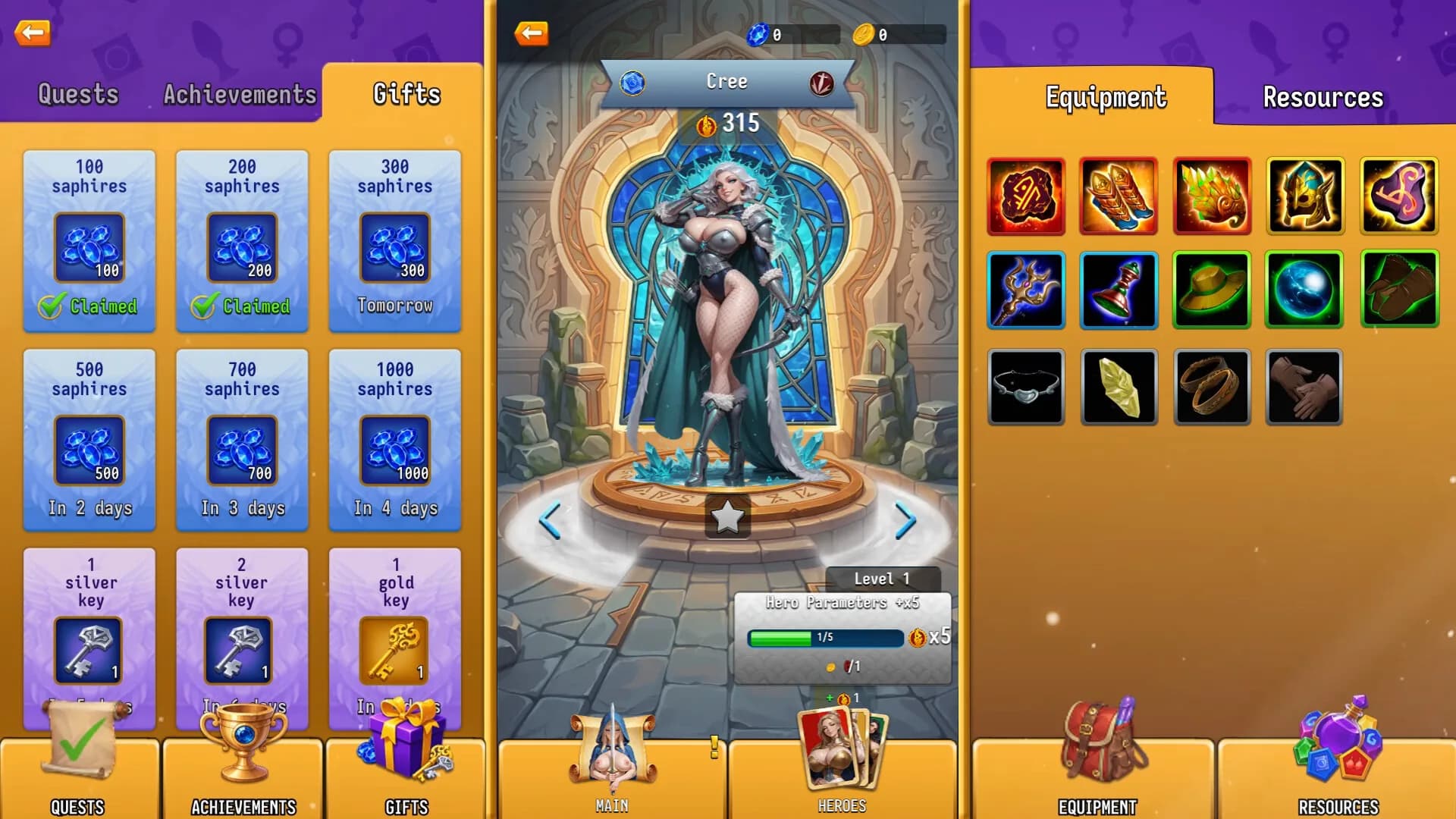 Raid of Lust: Match & Magic görsel 13