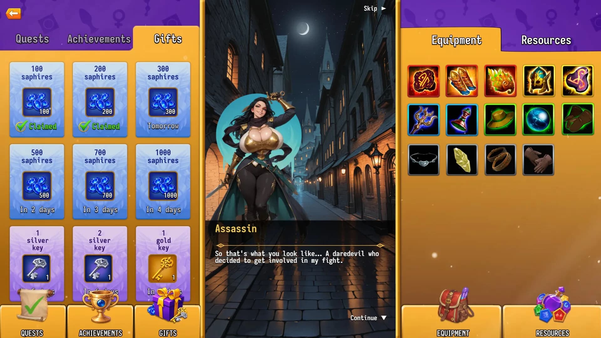 Raid of Lust: Match & Magic görsel 15