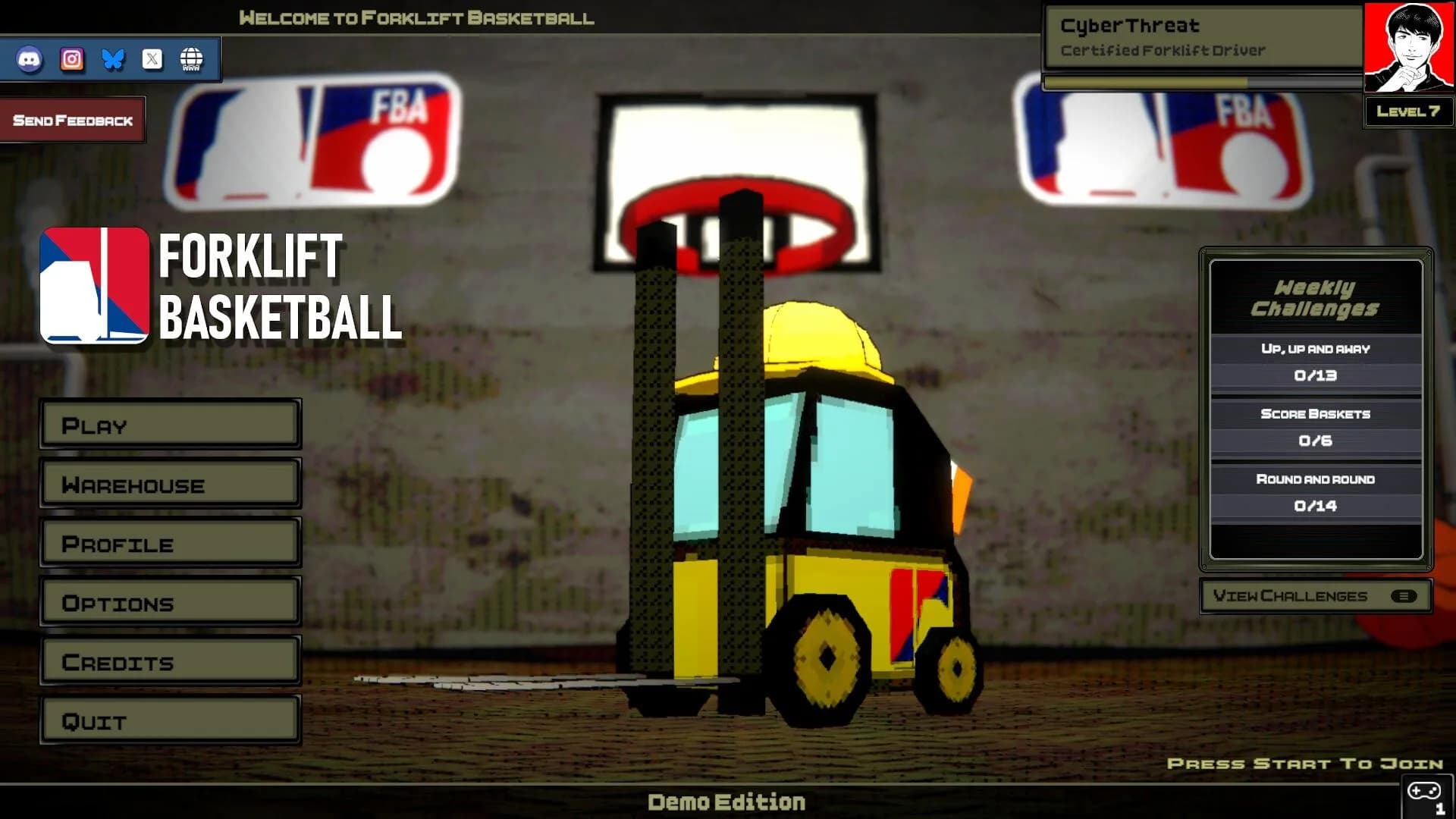 Forklift Basketball görsel 7