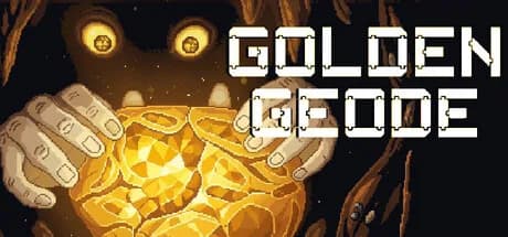 Golden Geode görsel 1