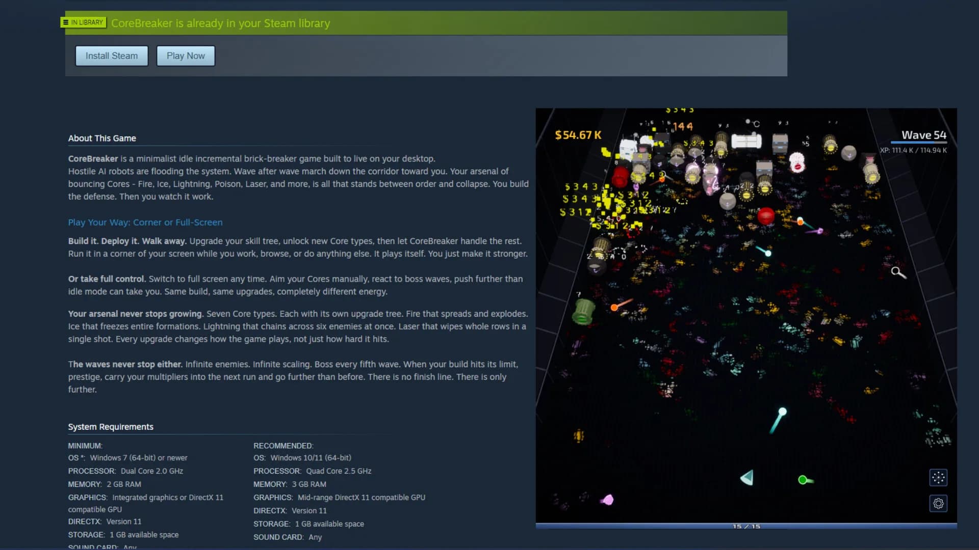 CoreBreaker: Desktop Swarm görsel 8