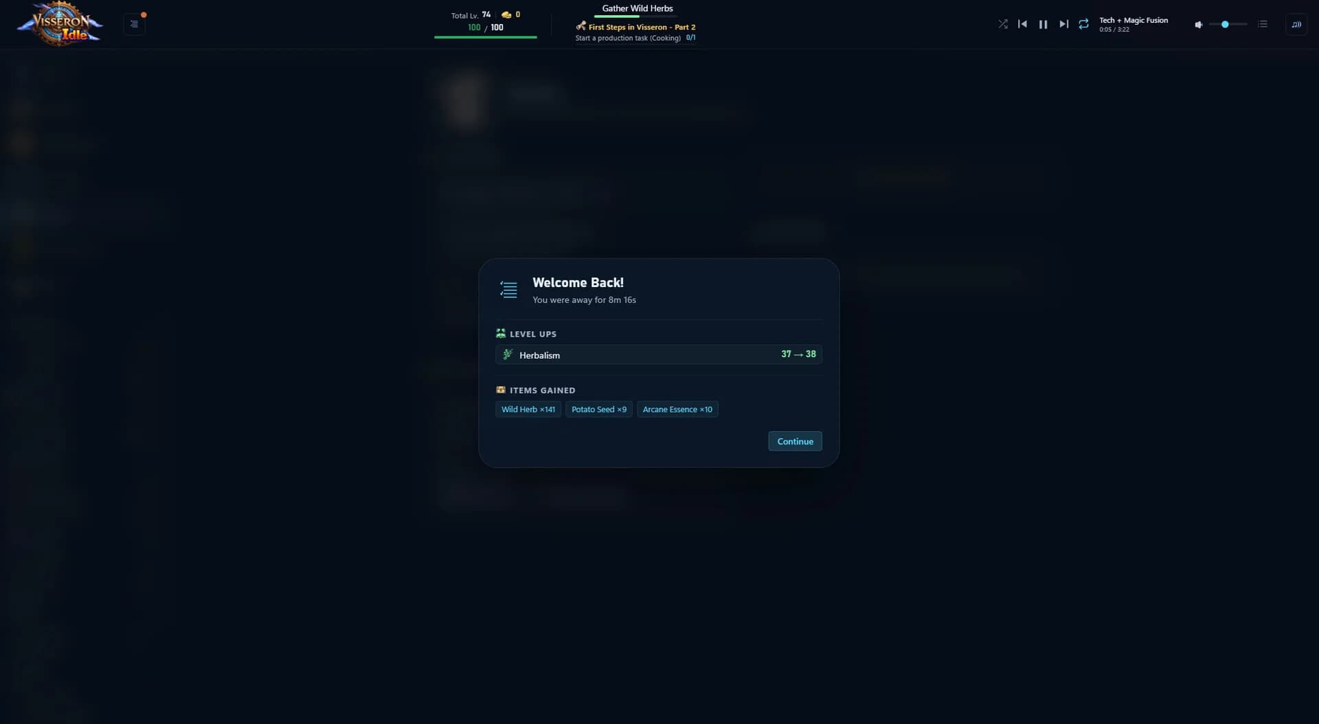 Visseron Idle görsel 4