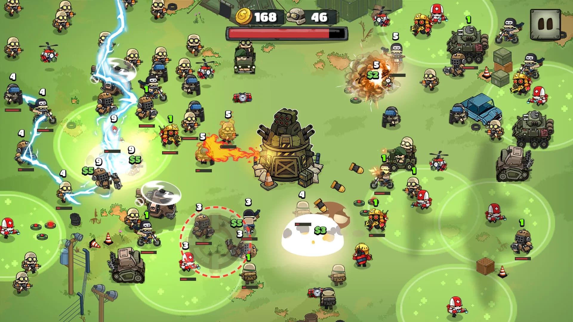 Metal Soldiers: Incremental Defense görsel 2