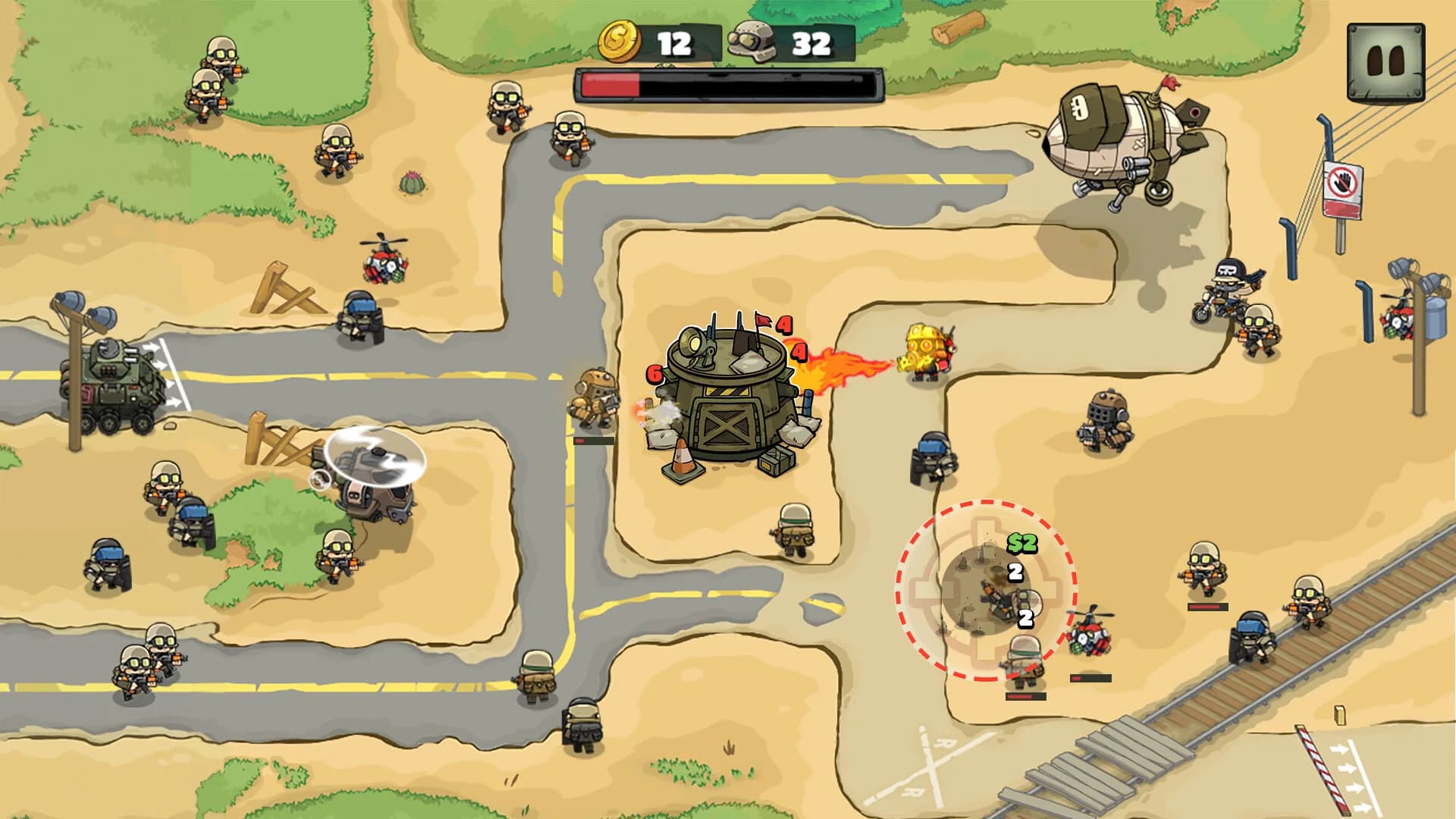 Metal Soldiers: Incremental Defense görsel 6