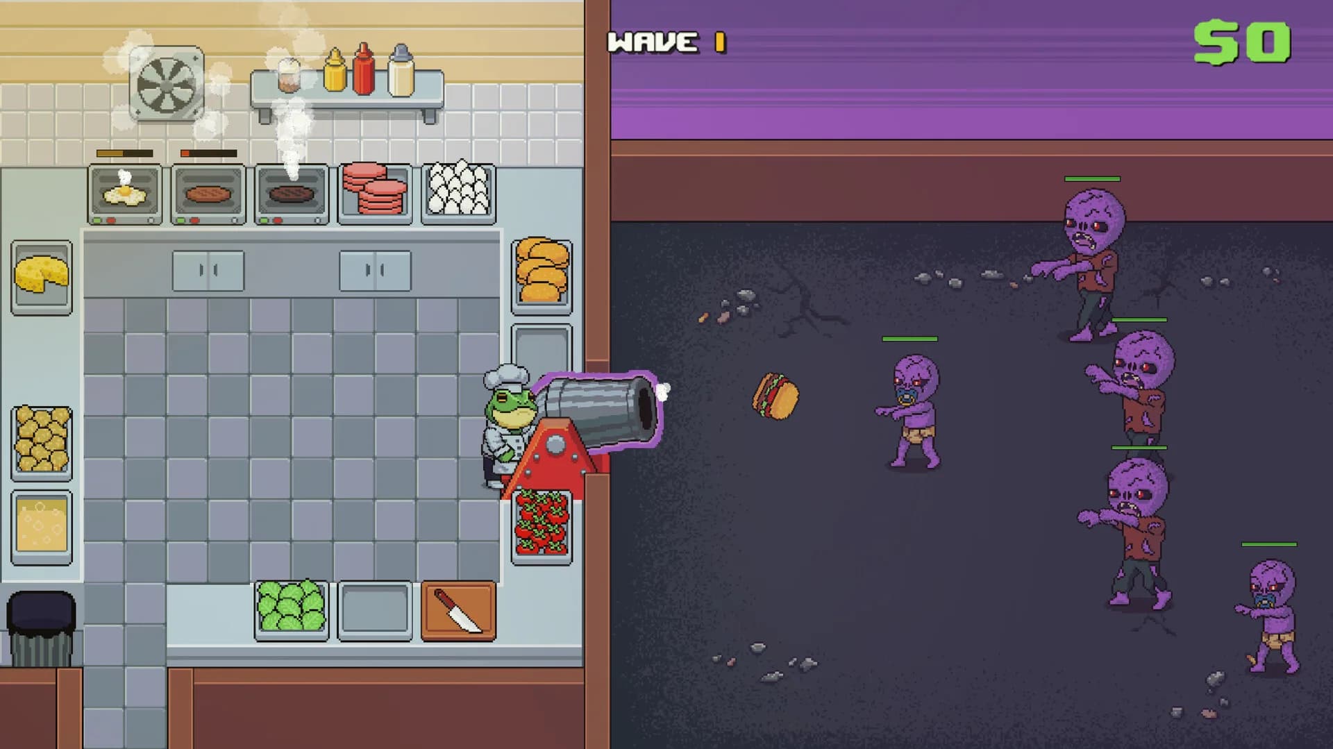 Zombies Attack My Burger Joint görsel 2