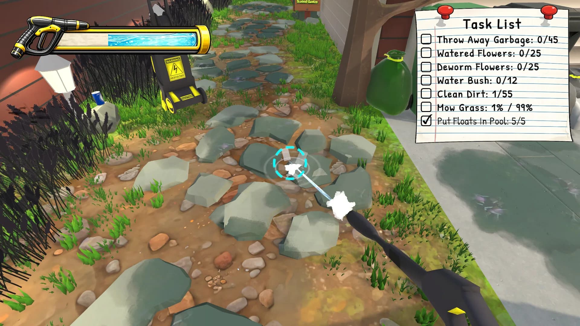 Garden Cleanup Simulator görsel 4