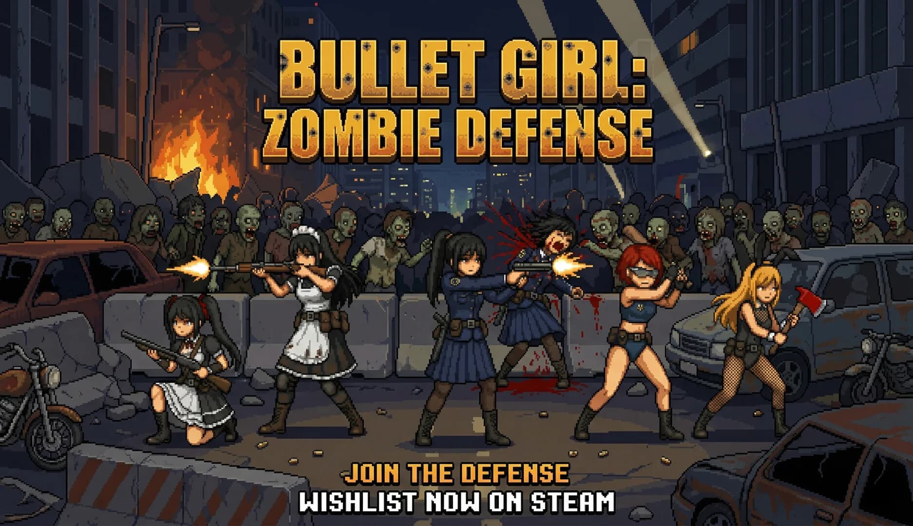 BULLET GIRL：ZOMBIE DEFENSE görsel 7