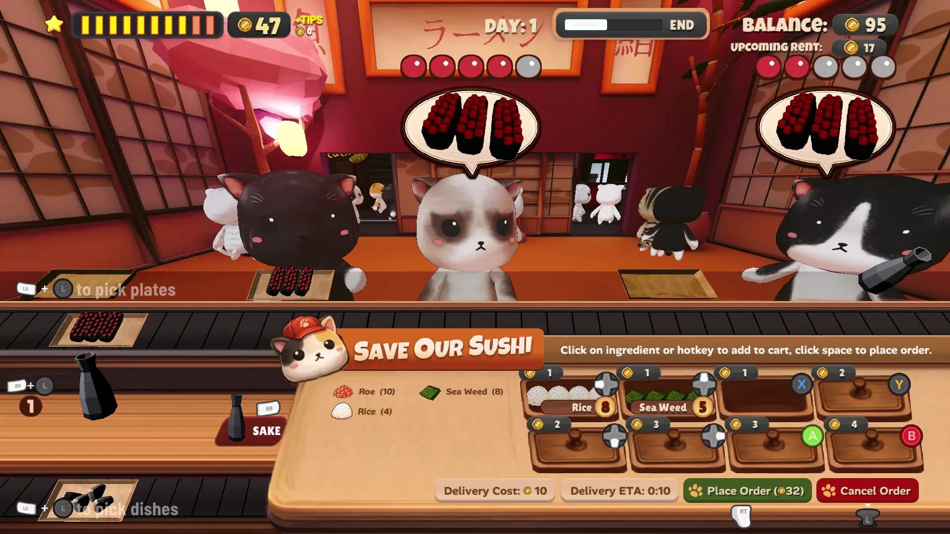 Cats and Sushi görsel 3