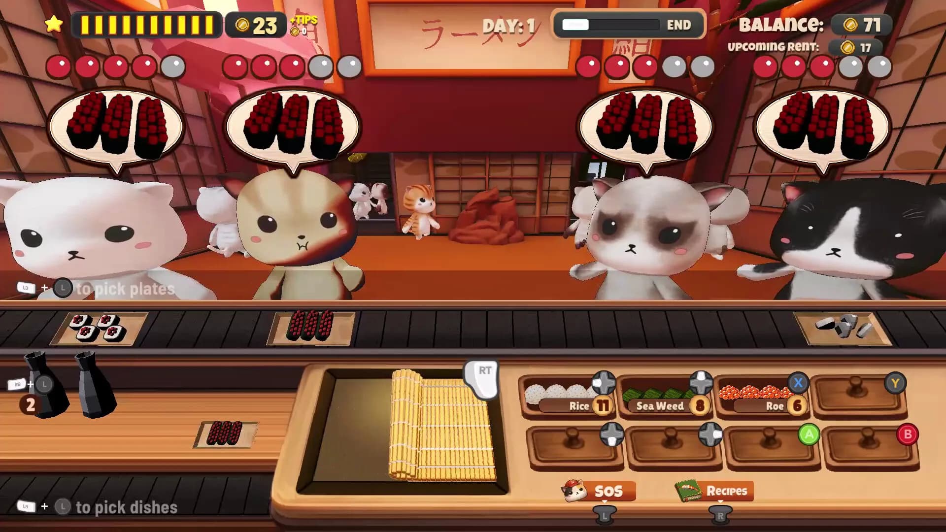 Cats and Sushi görsel 8