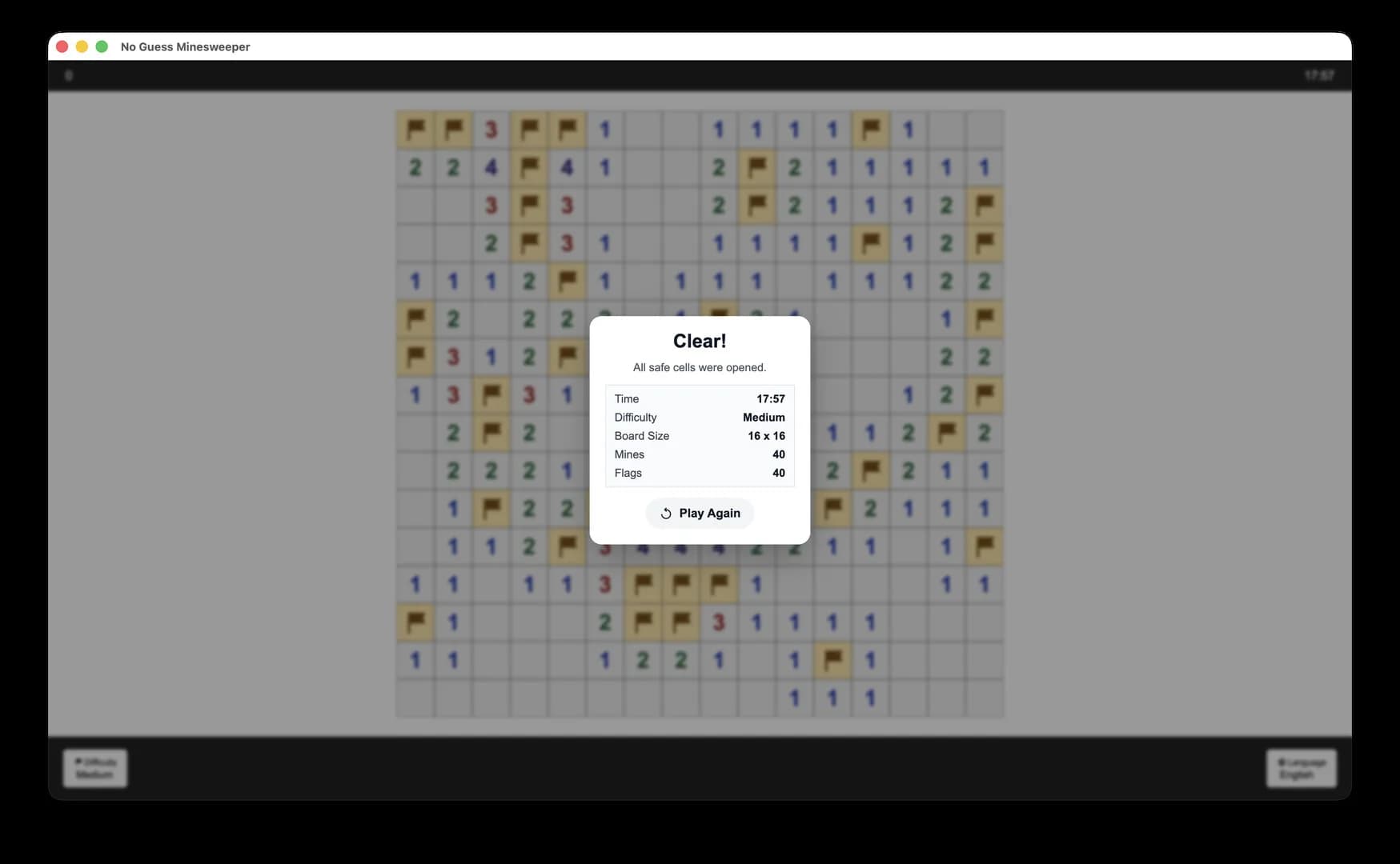 No Guess Minesweeper görsel 5