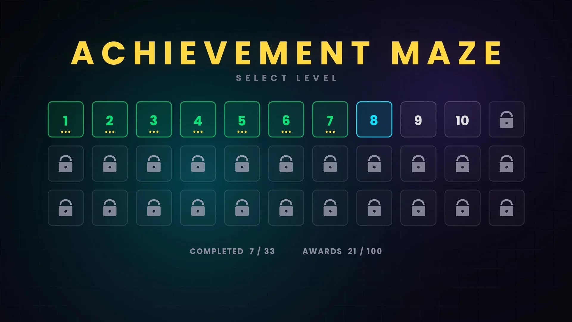Achivement Maze 1 görsel 6