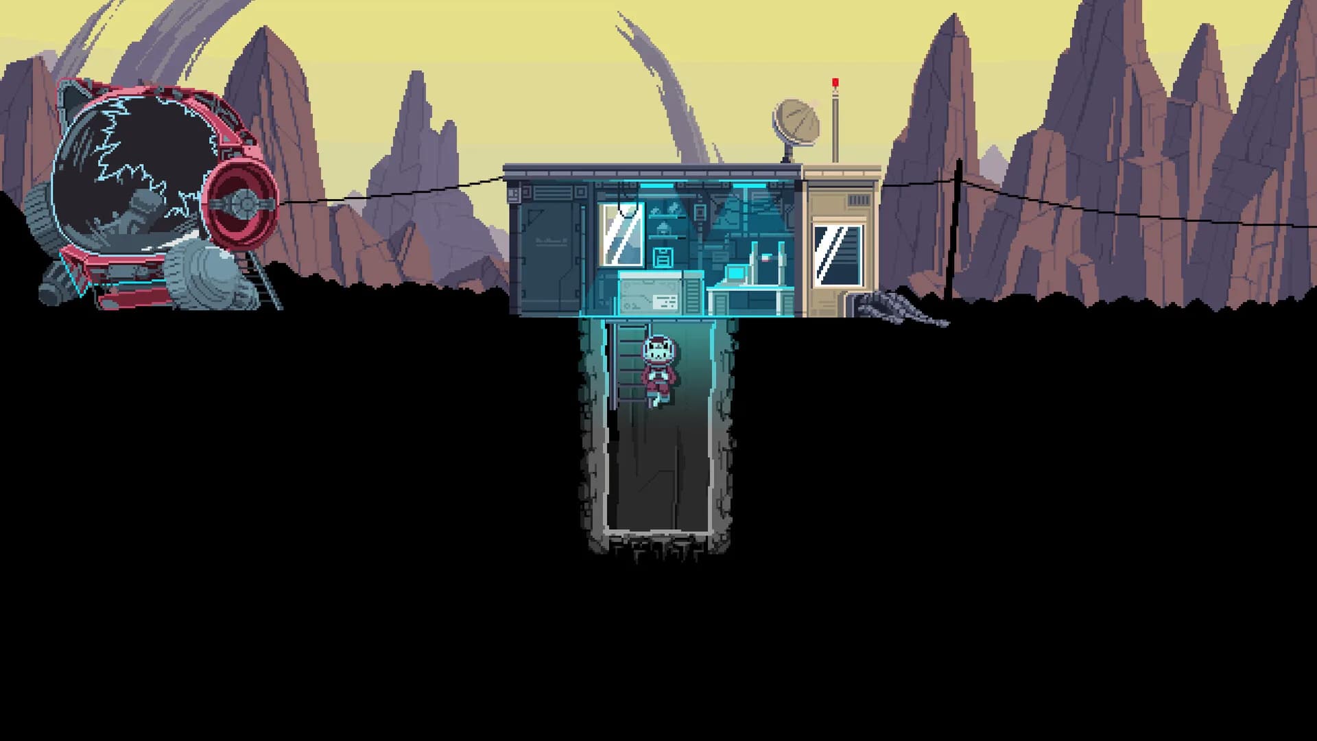 Space Cat Digger görsel 2