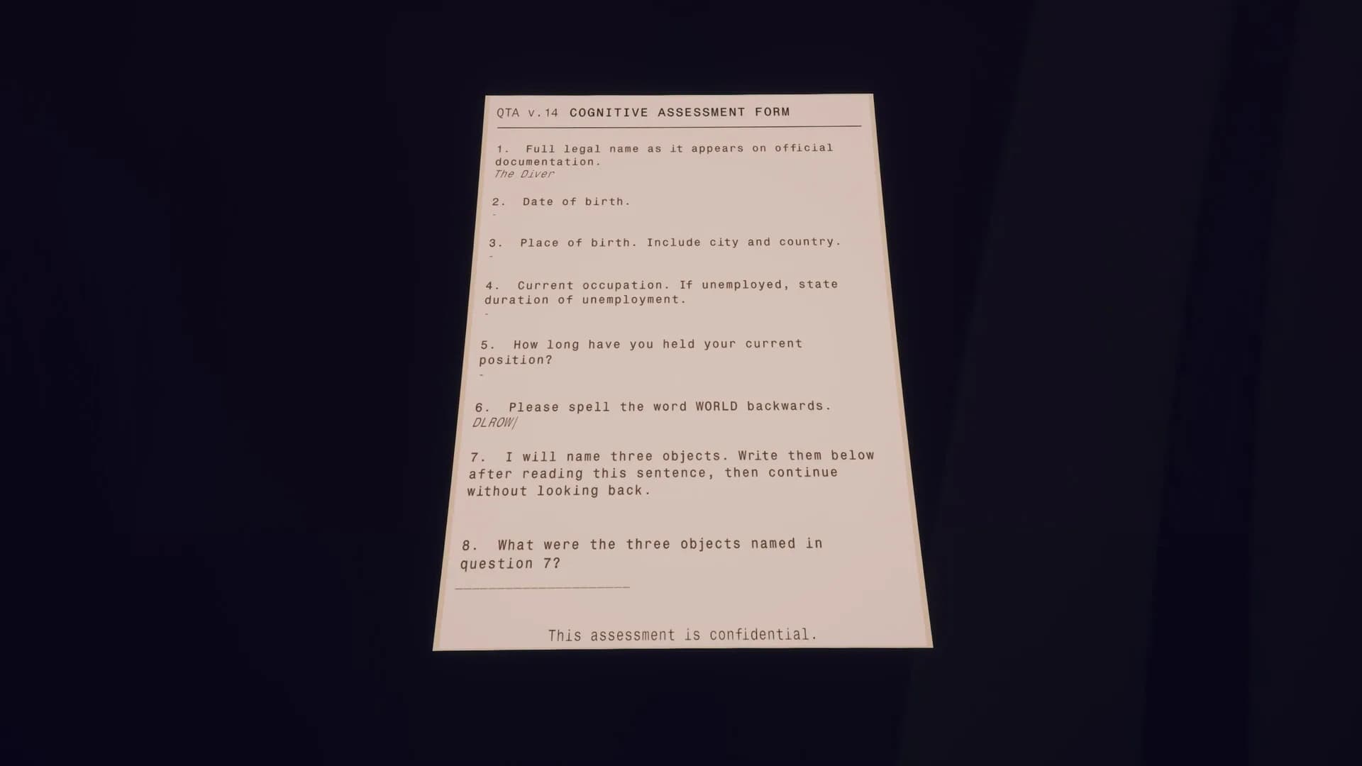 Cognition Test görsel 3