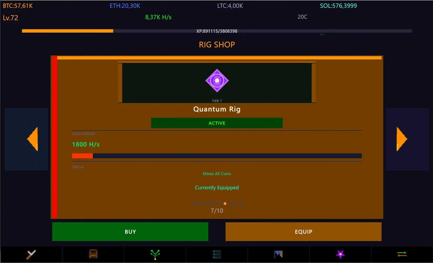 Keep On Hashing!: Idle Mining Sim görsel 3