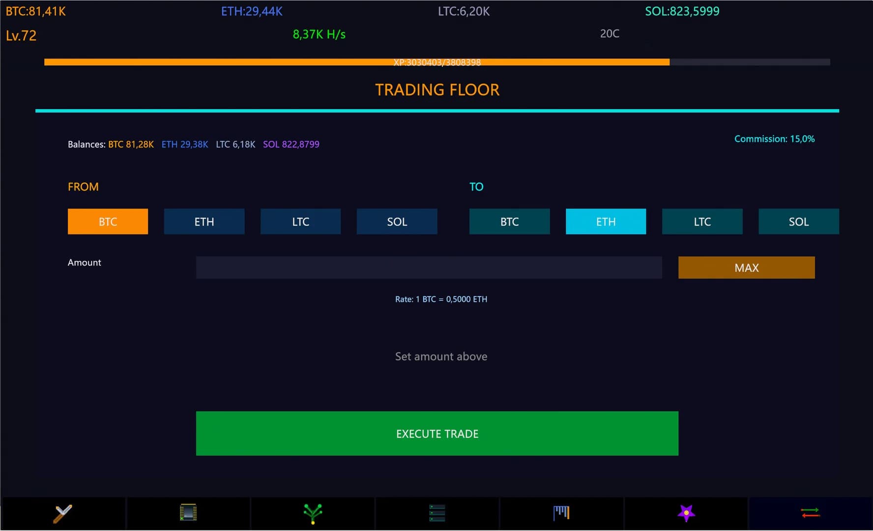 Keep On Hashing!: Idle Mining Sim görsel 6