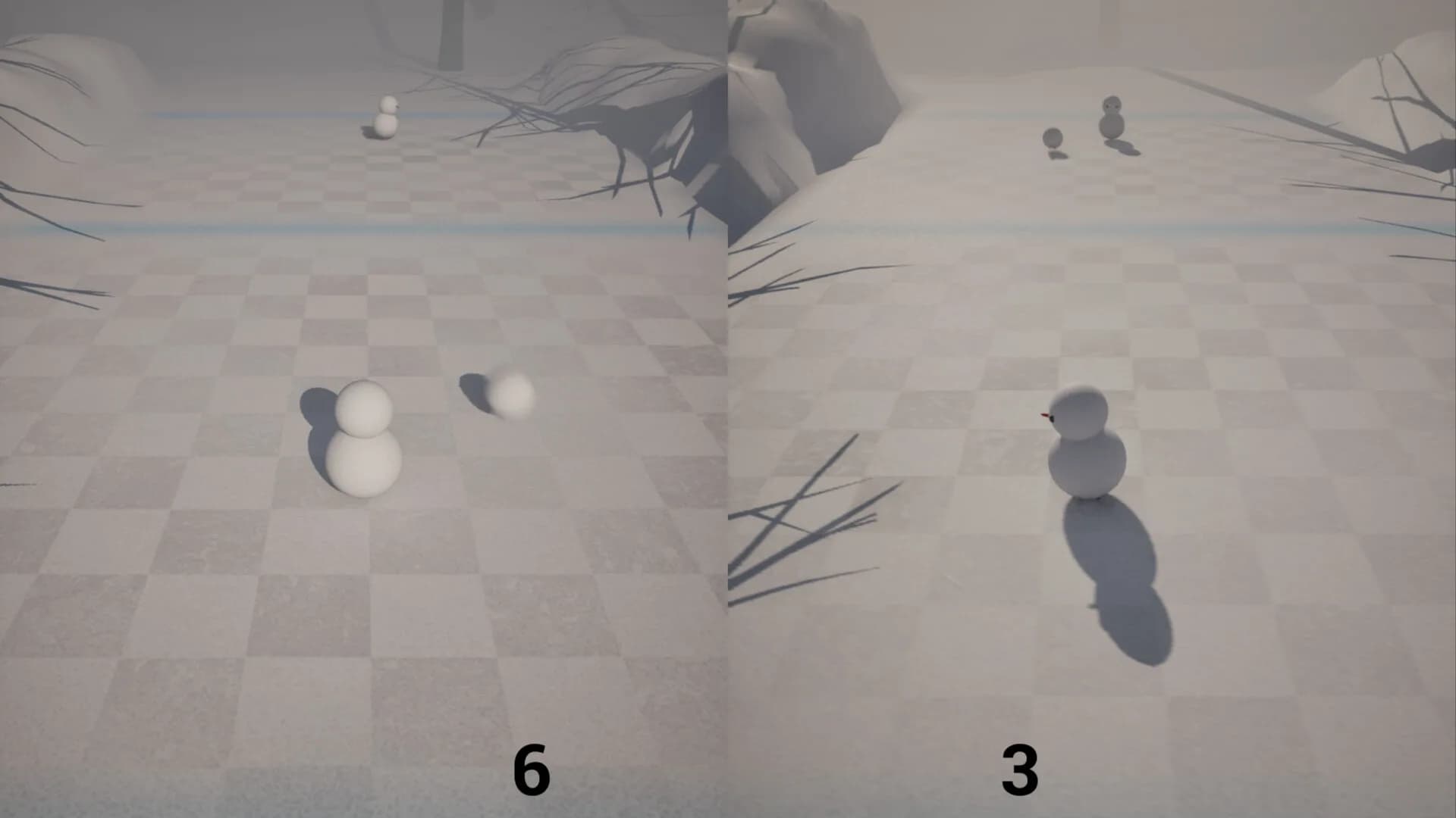 雪球对对碰 Snowball Bumping görsel 3