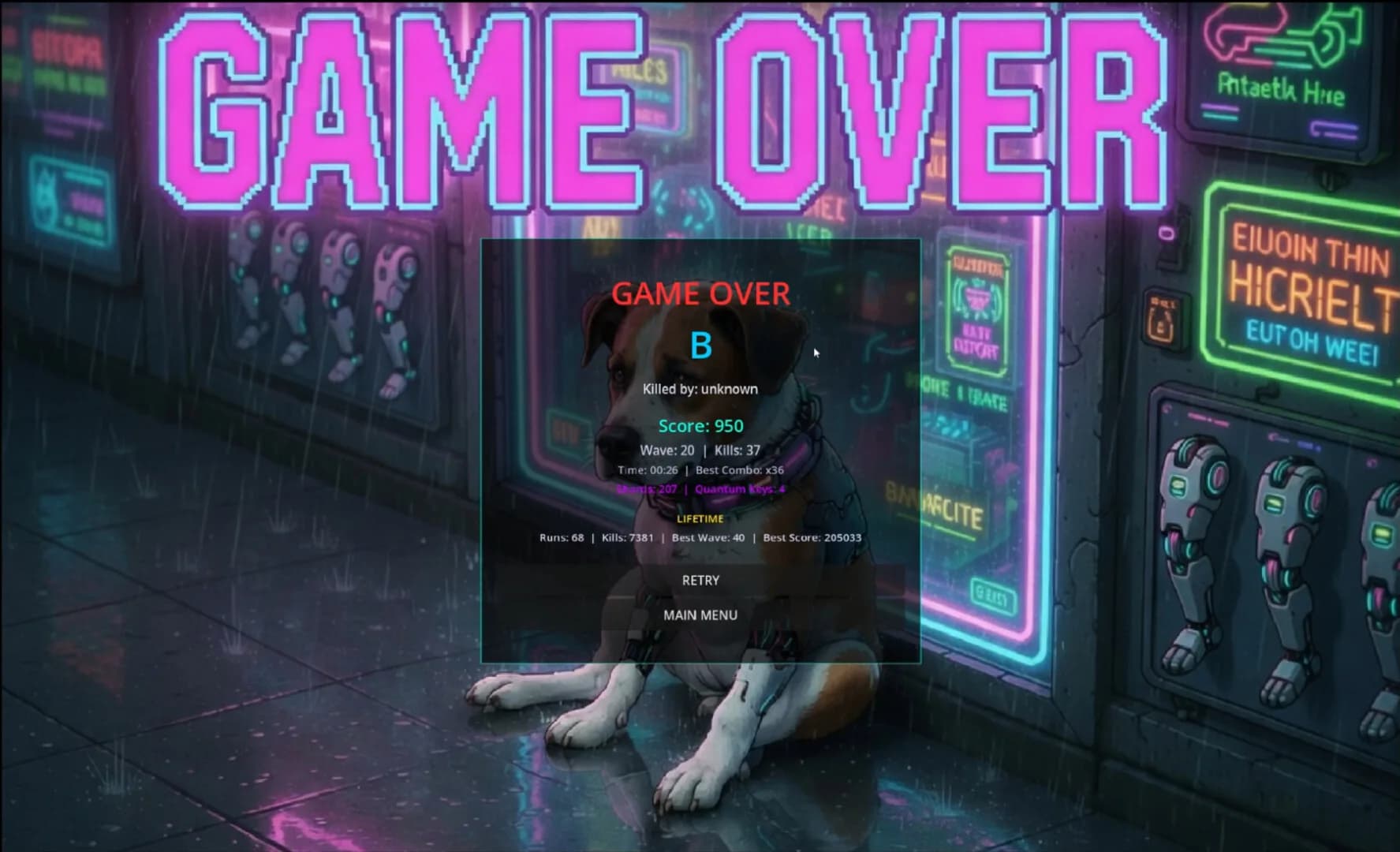 Cyberpunk Neon Survivor görsel 15