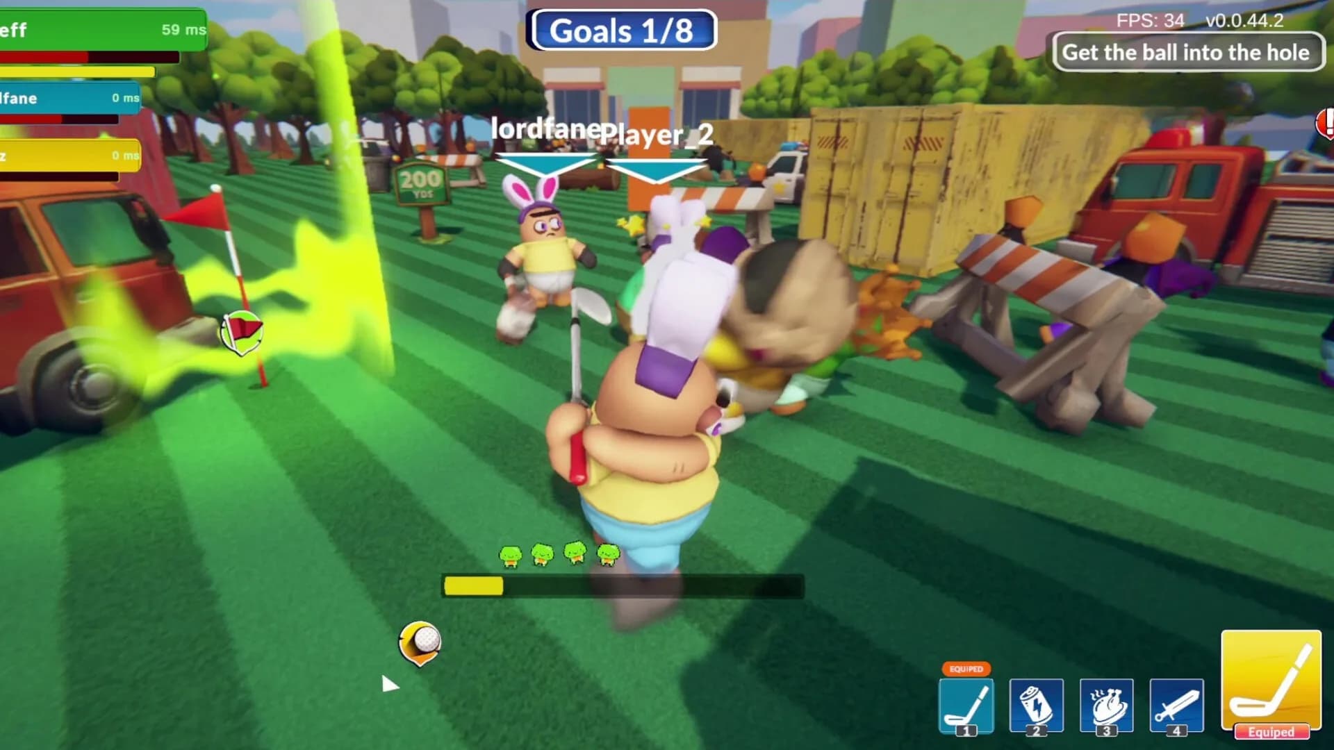 Left Fore Dead: Zombie Battle Golf görsel 4