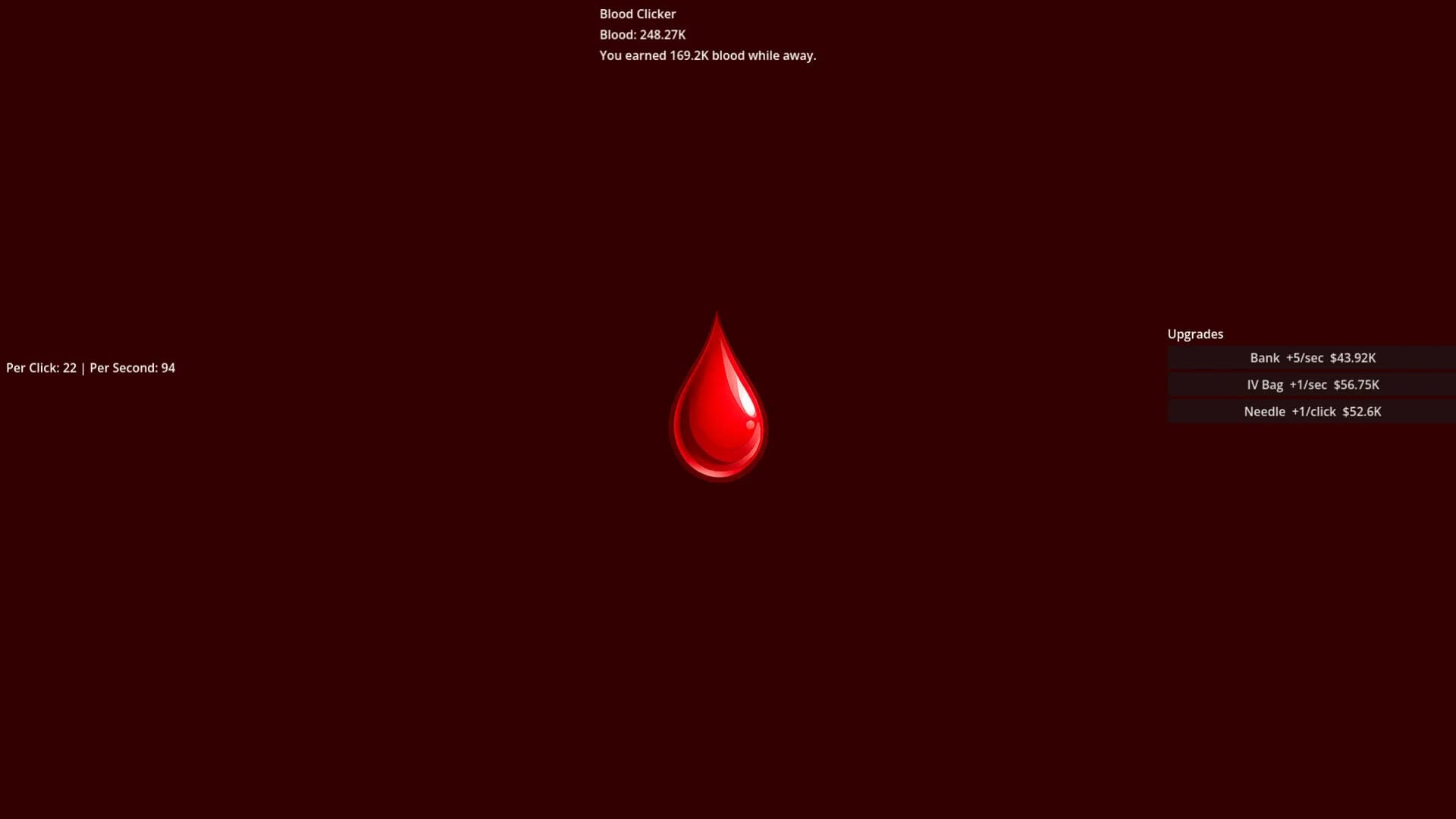 Blood Clicker görsel 2