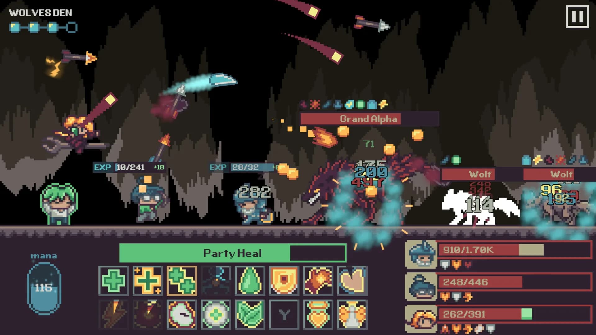 Master Healer Kale with useless party görsel 2