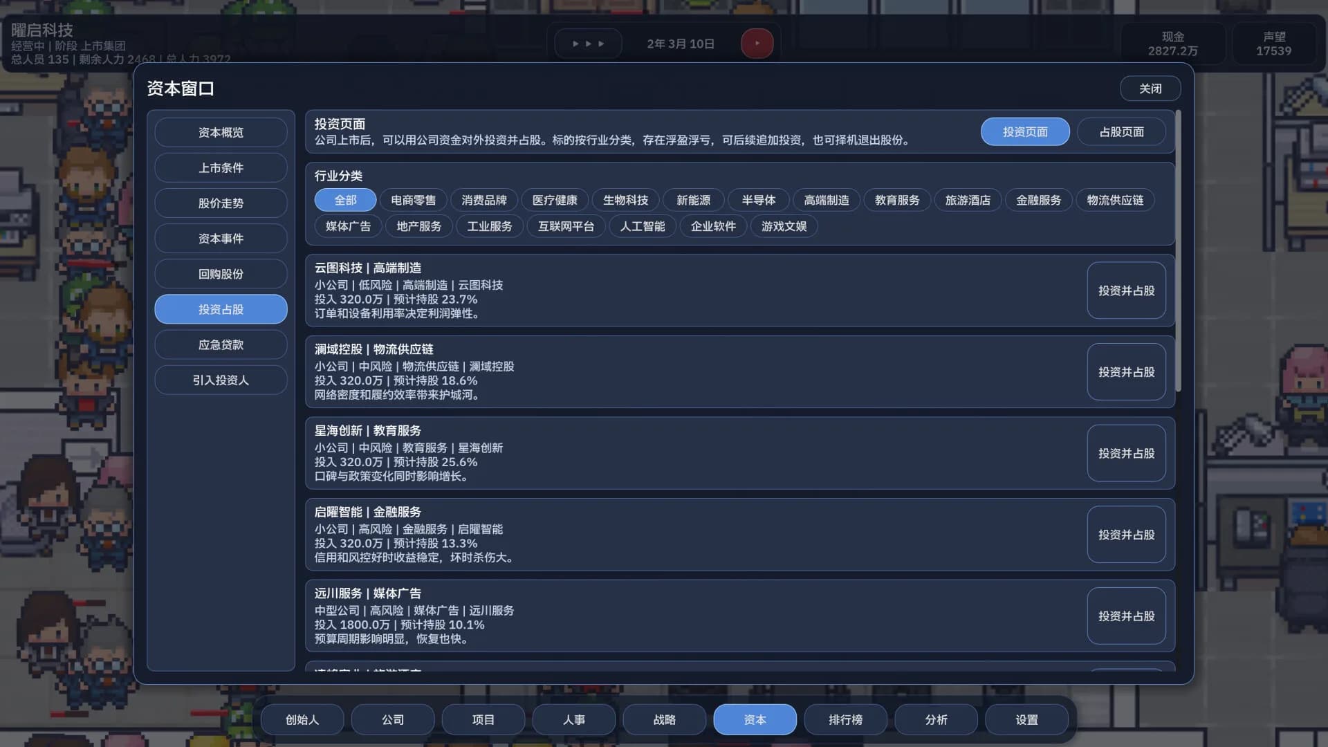 公司崛起 Company Rising görsel 8