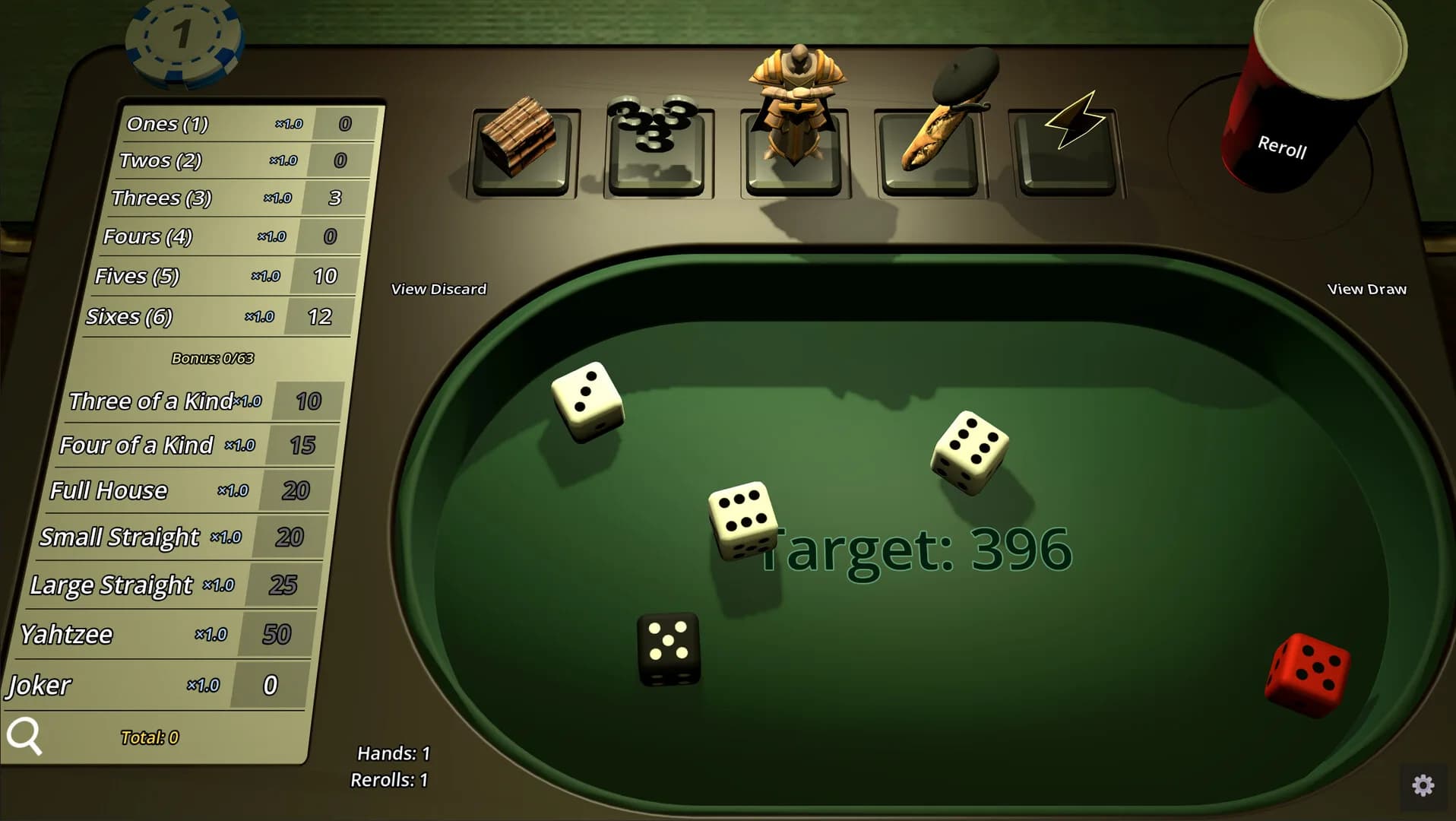 Loaded Dice - A Yahtzee Roguelike görsel 6