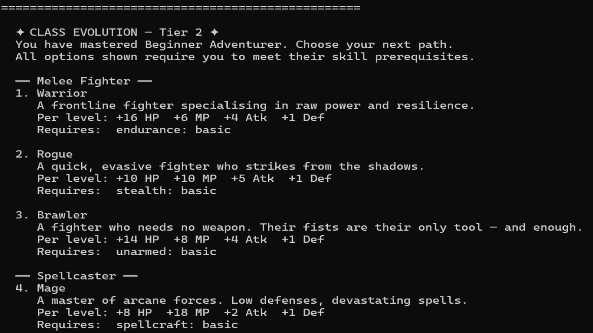 Greywind's Legacy - A Text Based, Skill Progression, RPG görsel 5