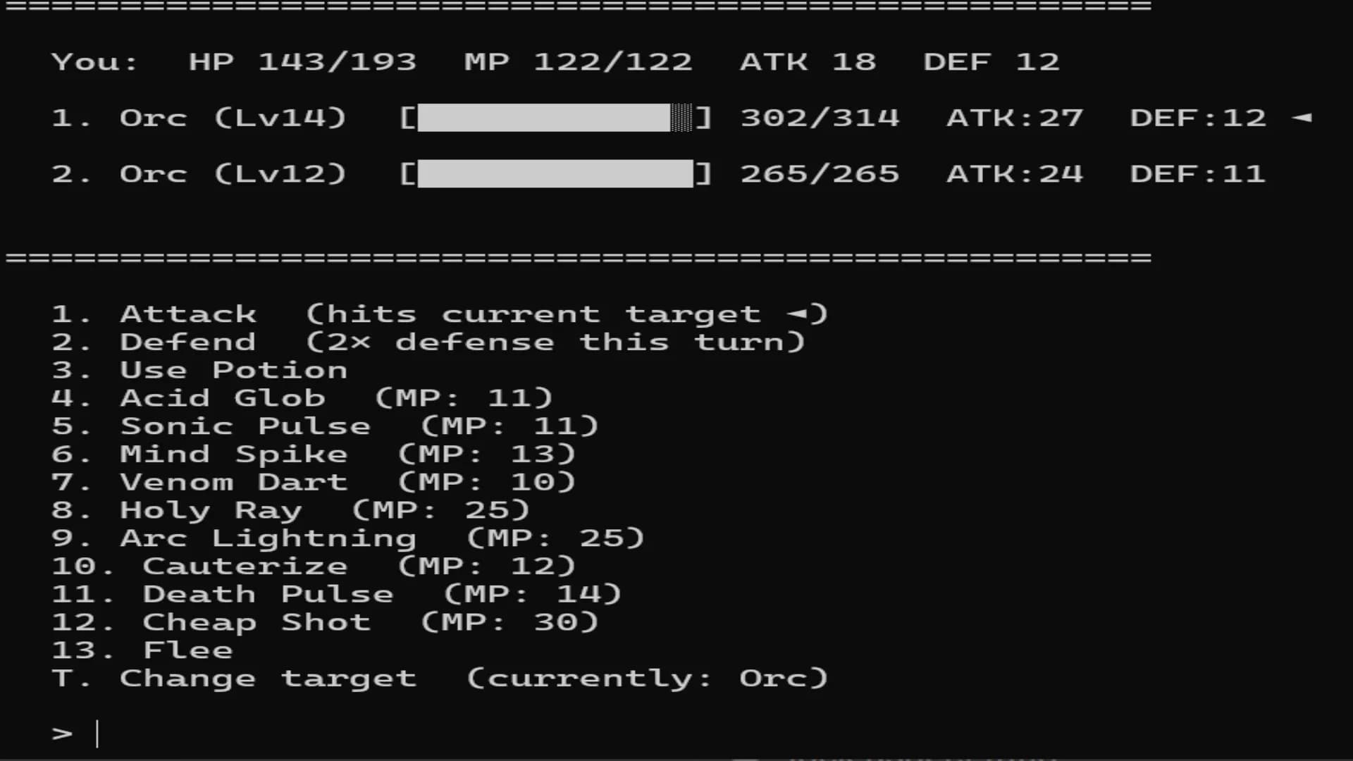 Greywind's Legacy - A Text Based, Skill Progression, RPG görsel 6