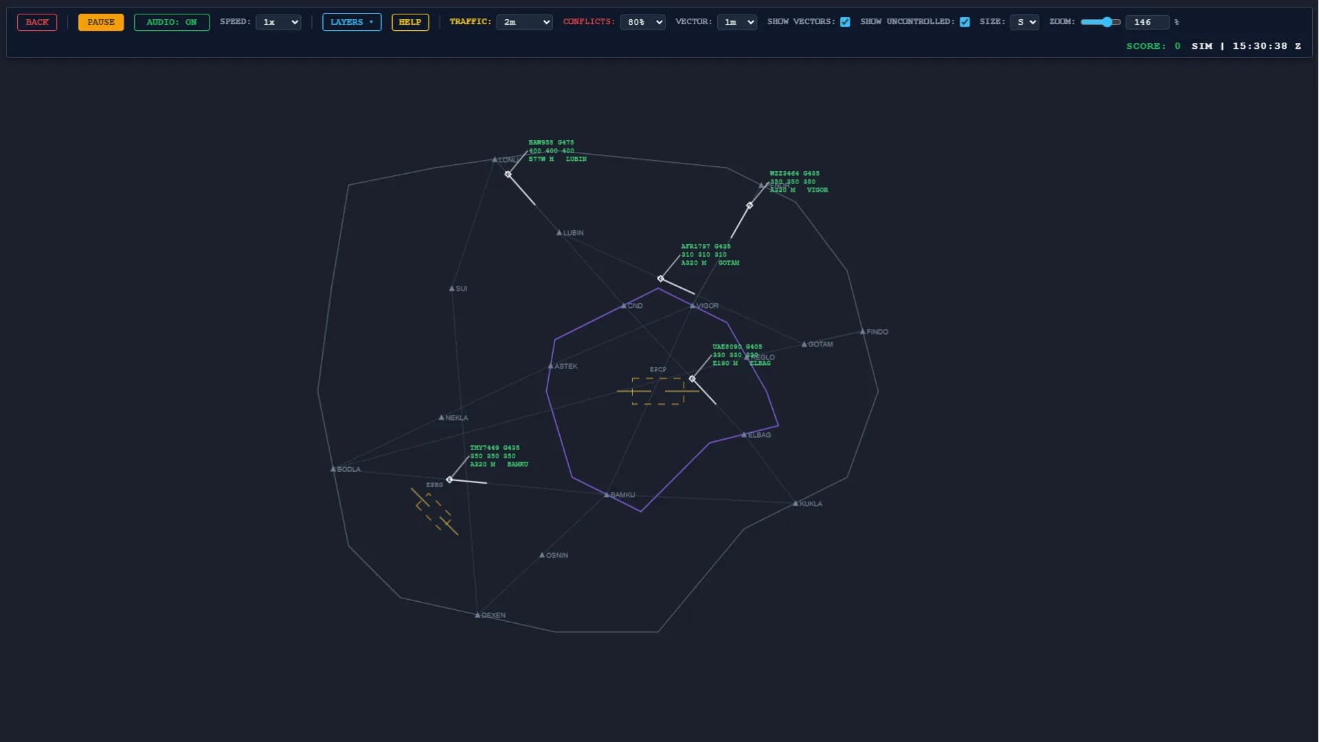 Aether FIR ATC Simulator görsel 4