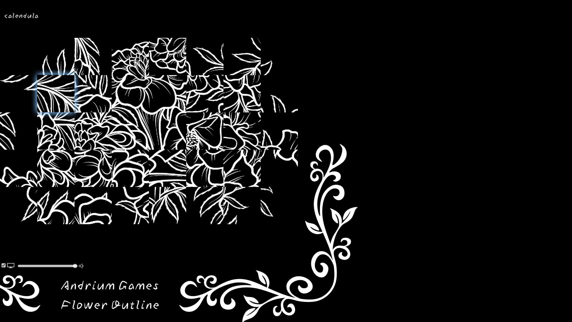 Flower Outline görsel 3