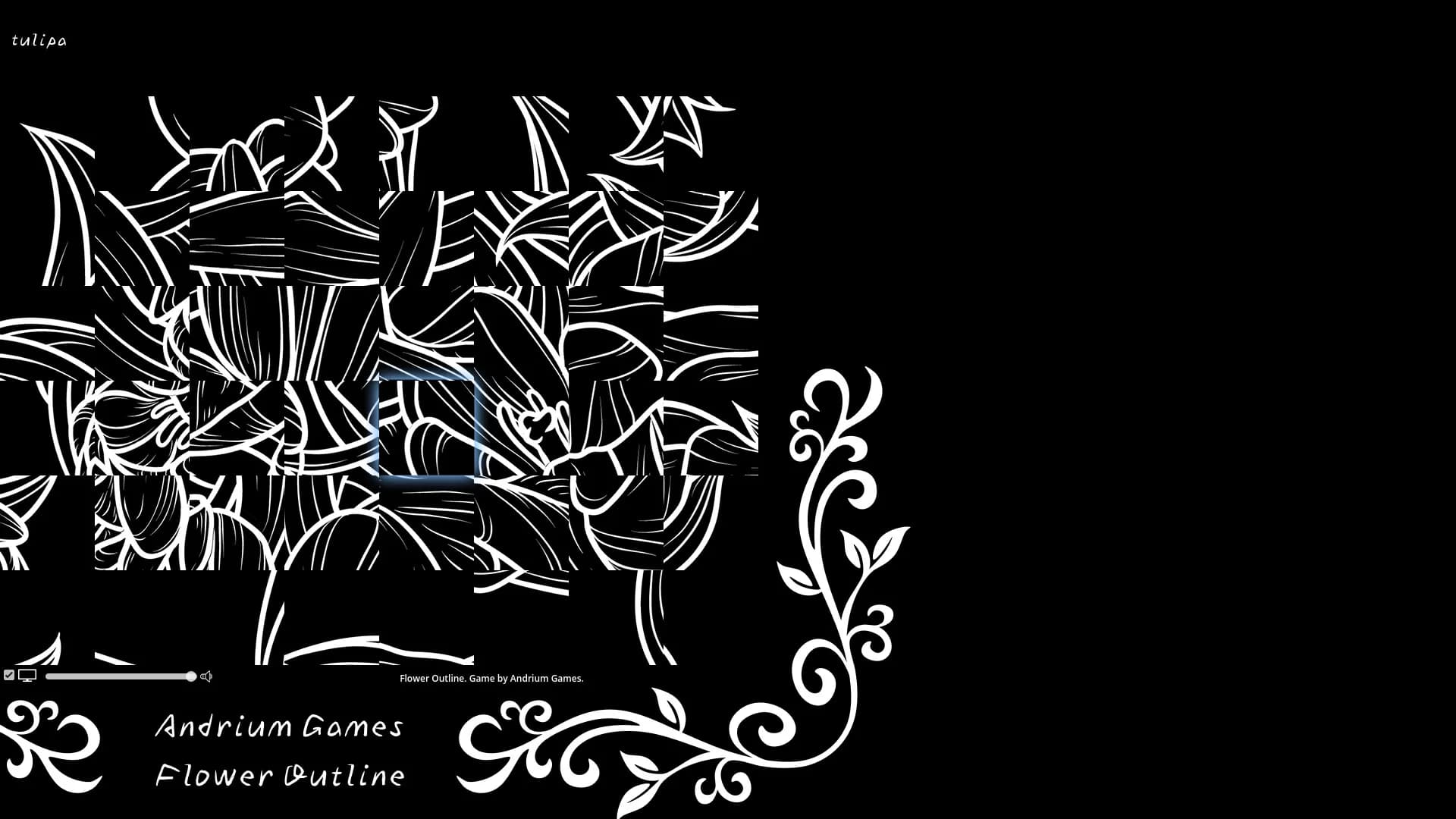 Flower Outline görsel 6