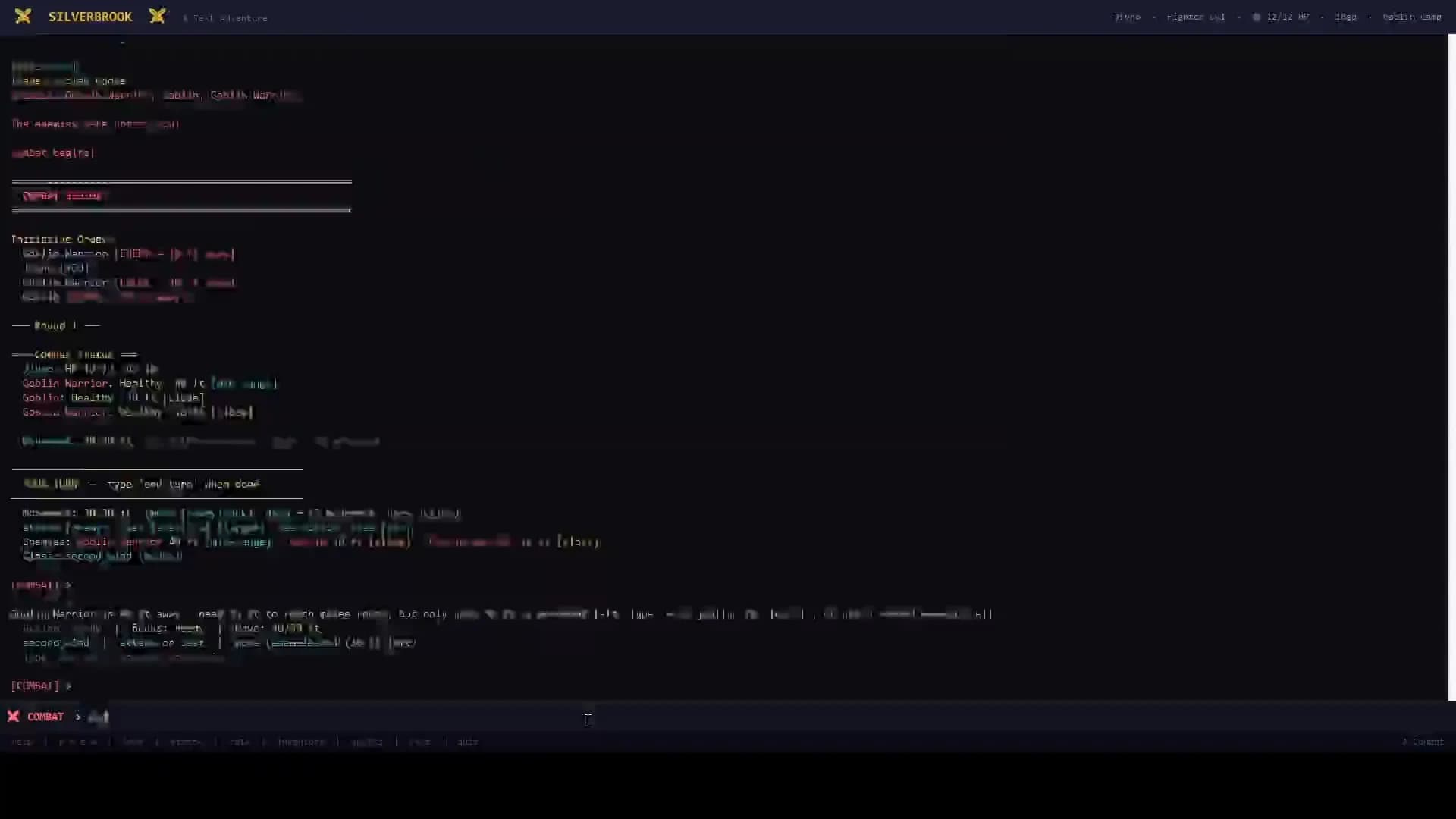 Silverbrook: a Text-Based RPG görsel 4
