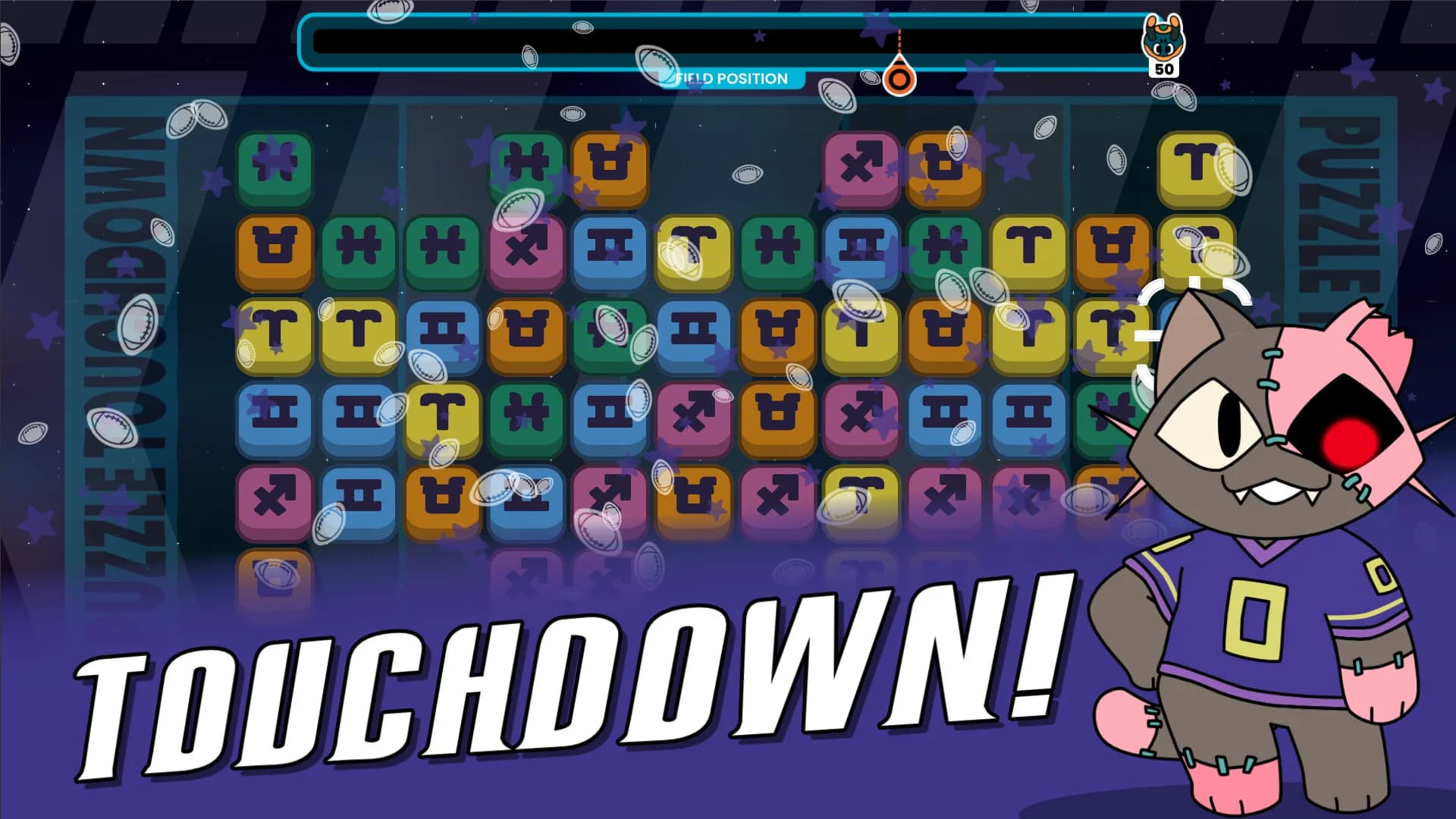 Intergalactic Puzzle Touchdown görsel 4