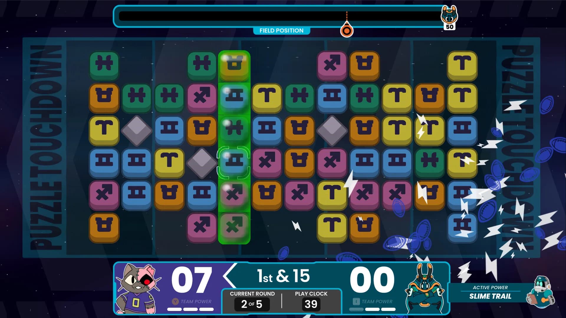 Intergalactic Puzzle Touchdown görsel 6