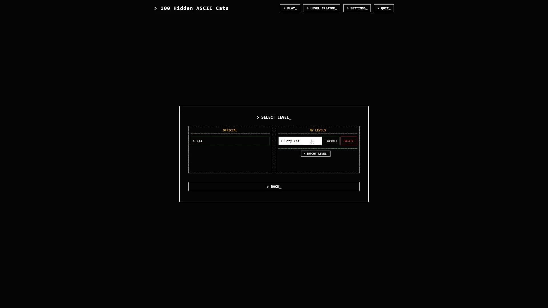 100 Hidden ASCII Cats görsel 6