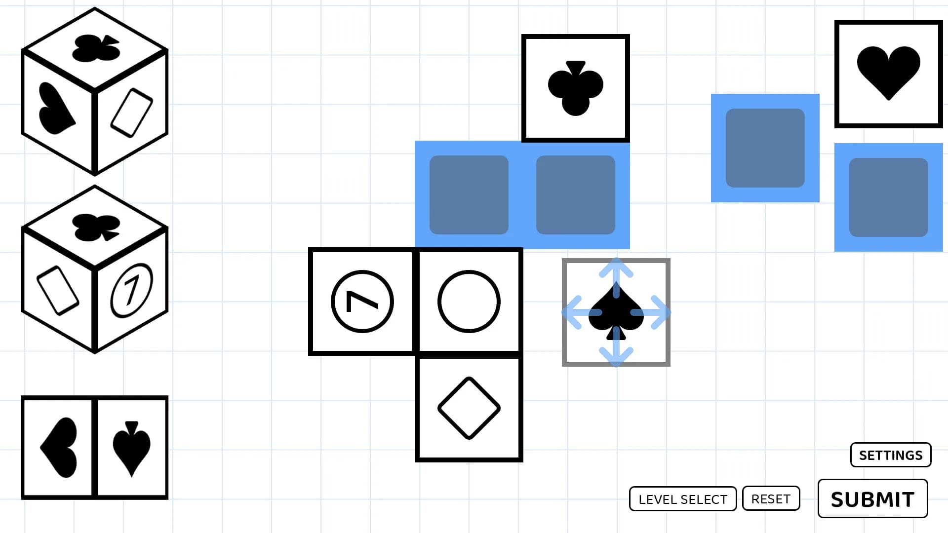 A Puzzle game where you fold Dice görsel 2