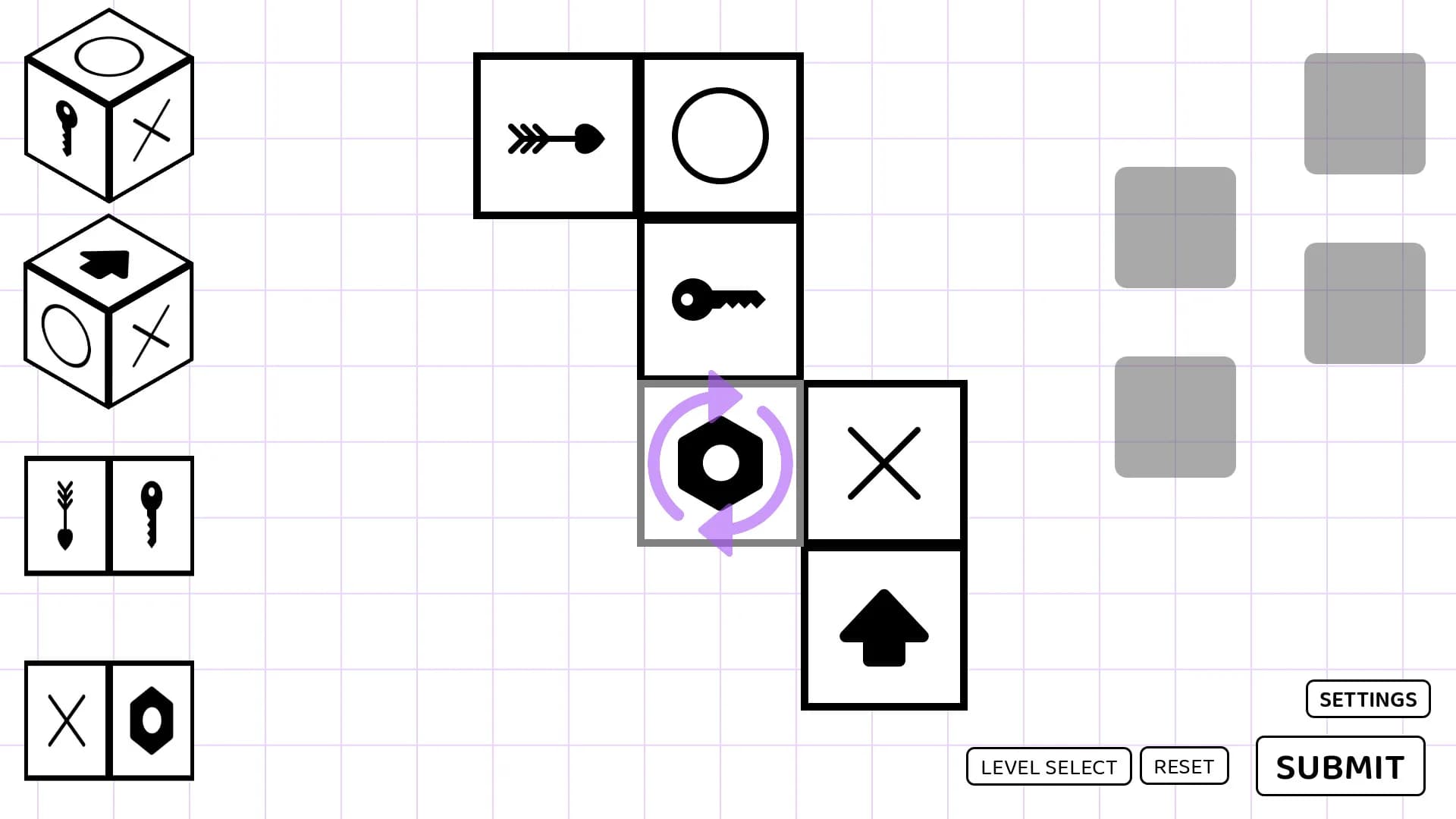 A Puzzle game where you fold Dice görsel 3