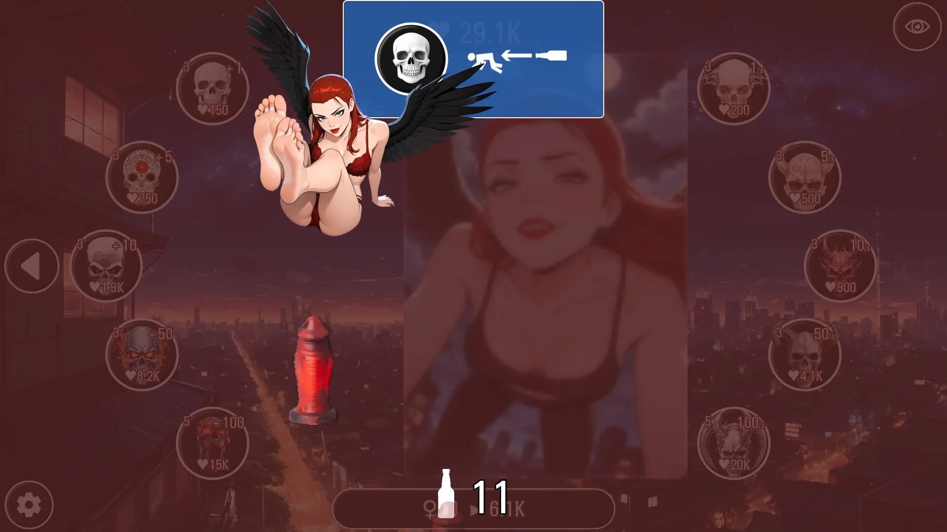 Red Angel Of Death Clicker görsel 9