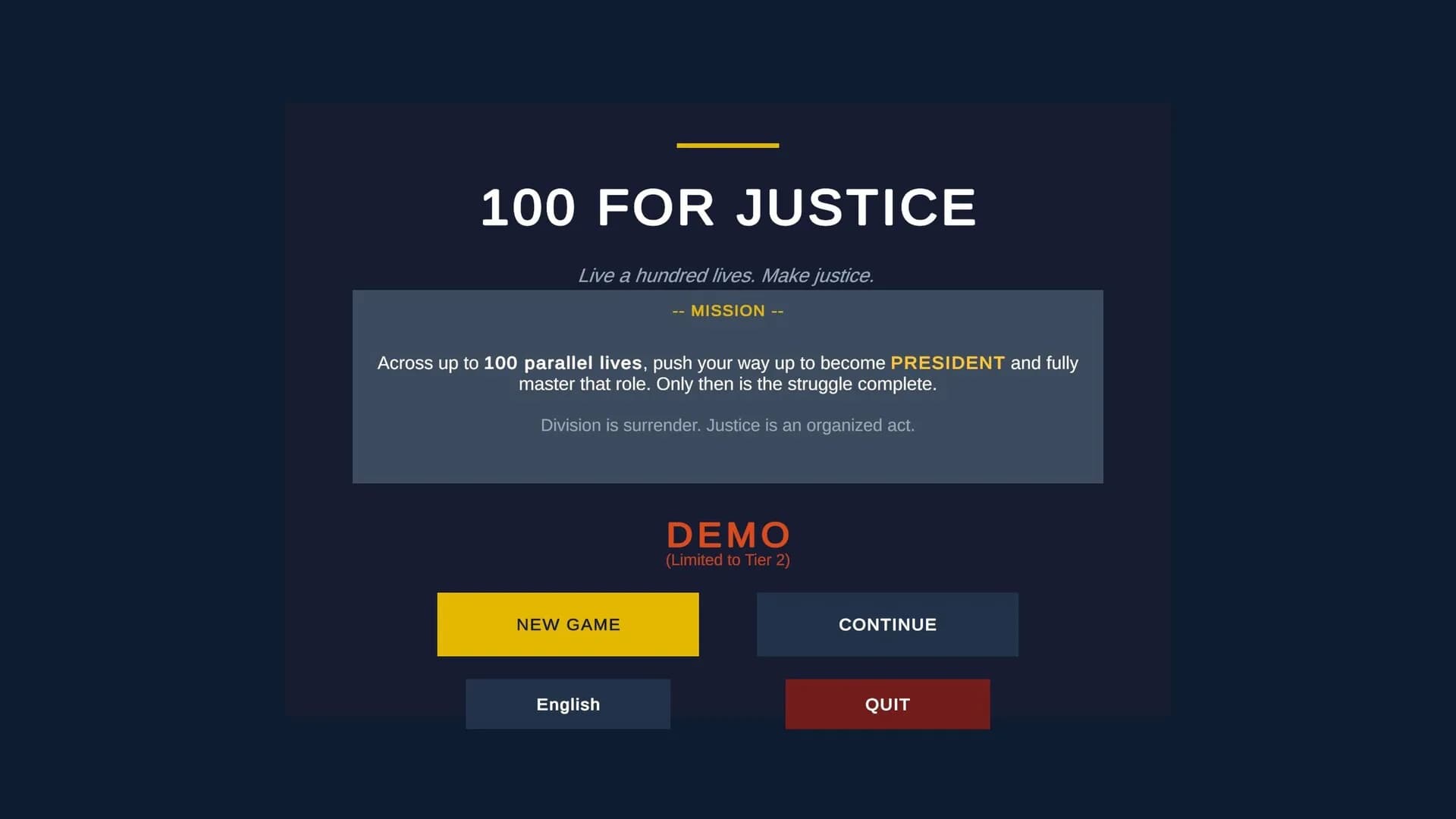 100 for Justice görsel 2