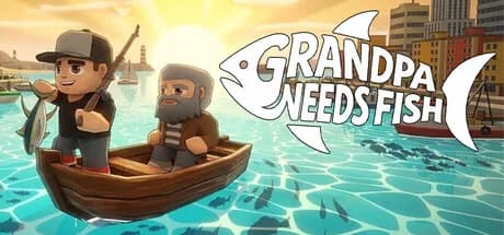 Grandpa Needs Fish görsel 1