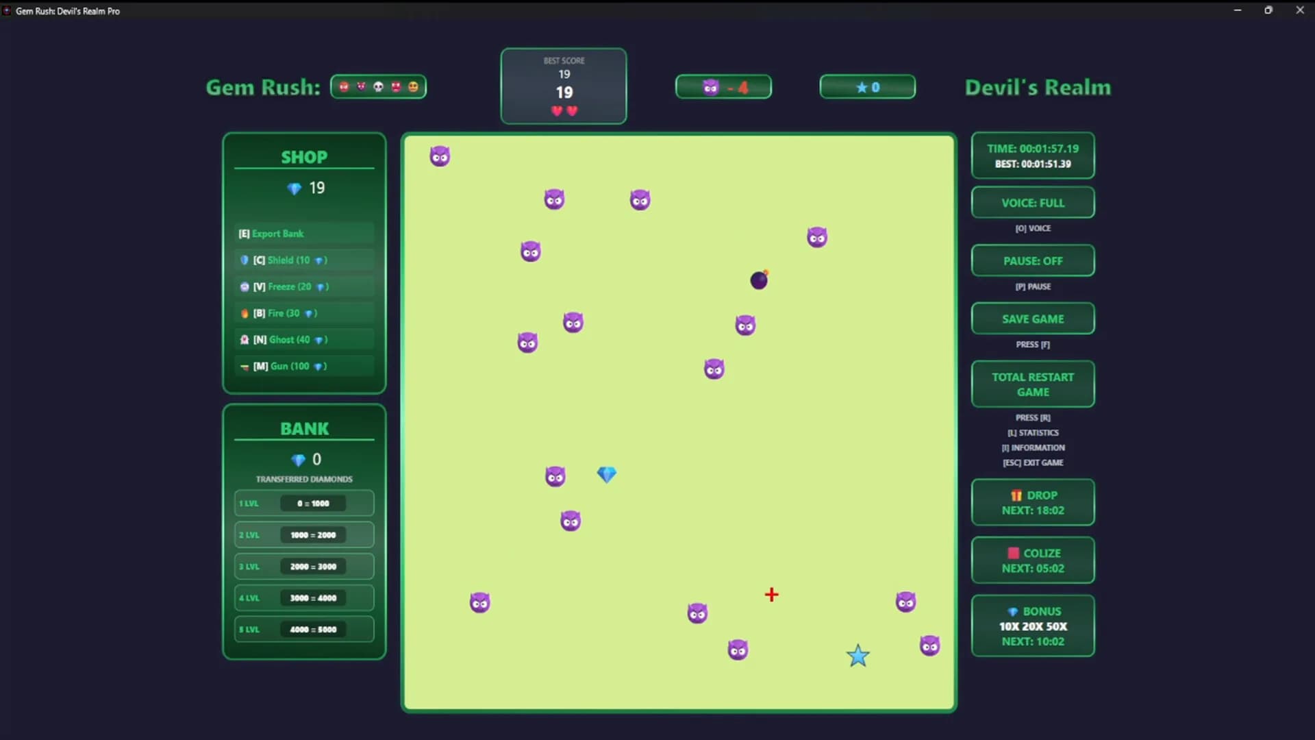 Gem Rush Devil's Realm görsel 2