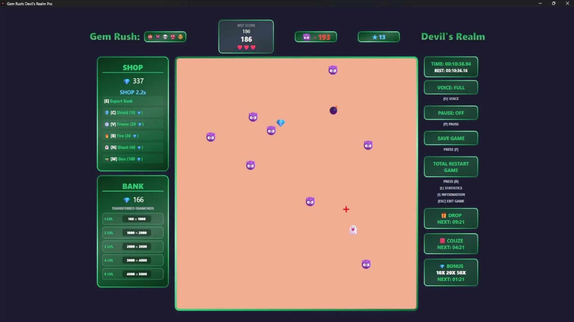 Gem Rush Devil's Realm görsel 3