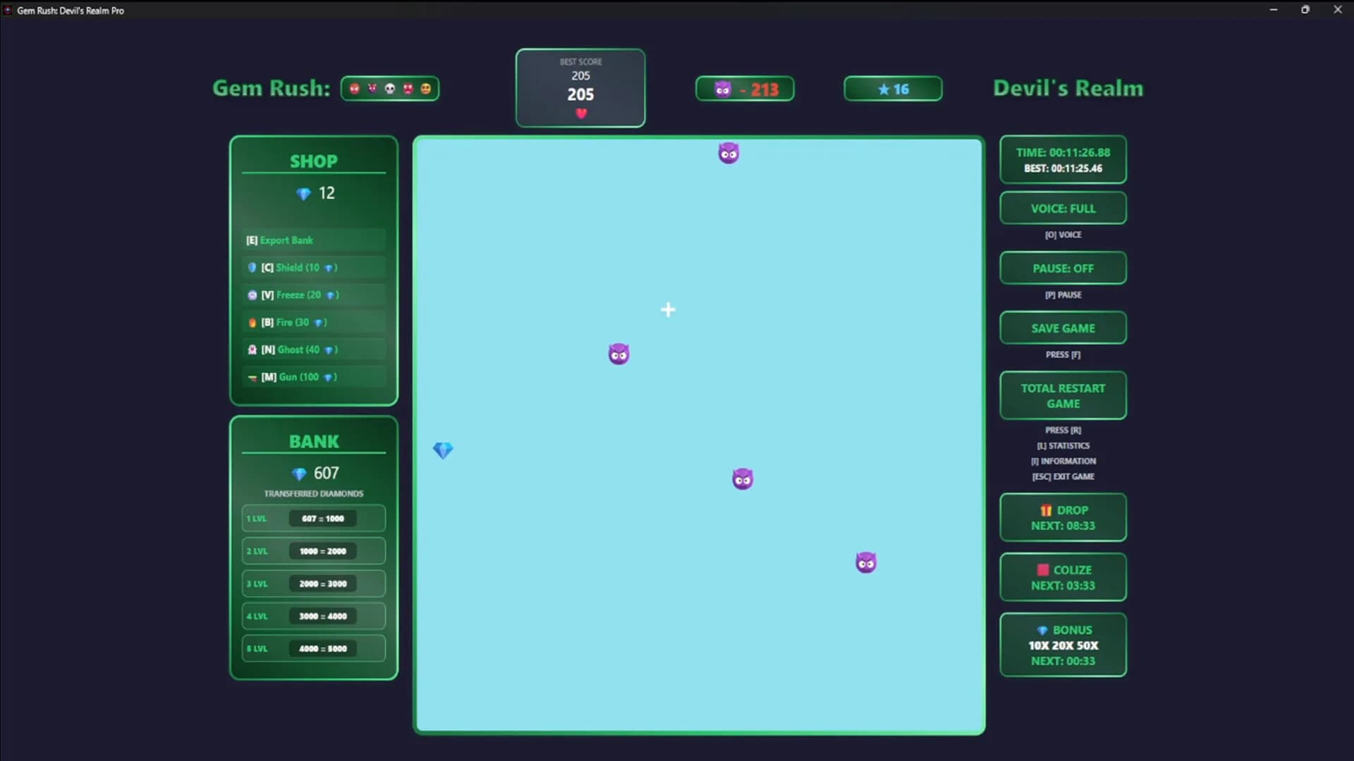 Gem Rush Devil's Realm görsel 6