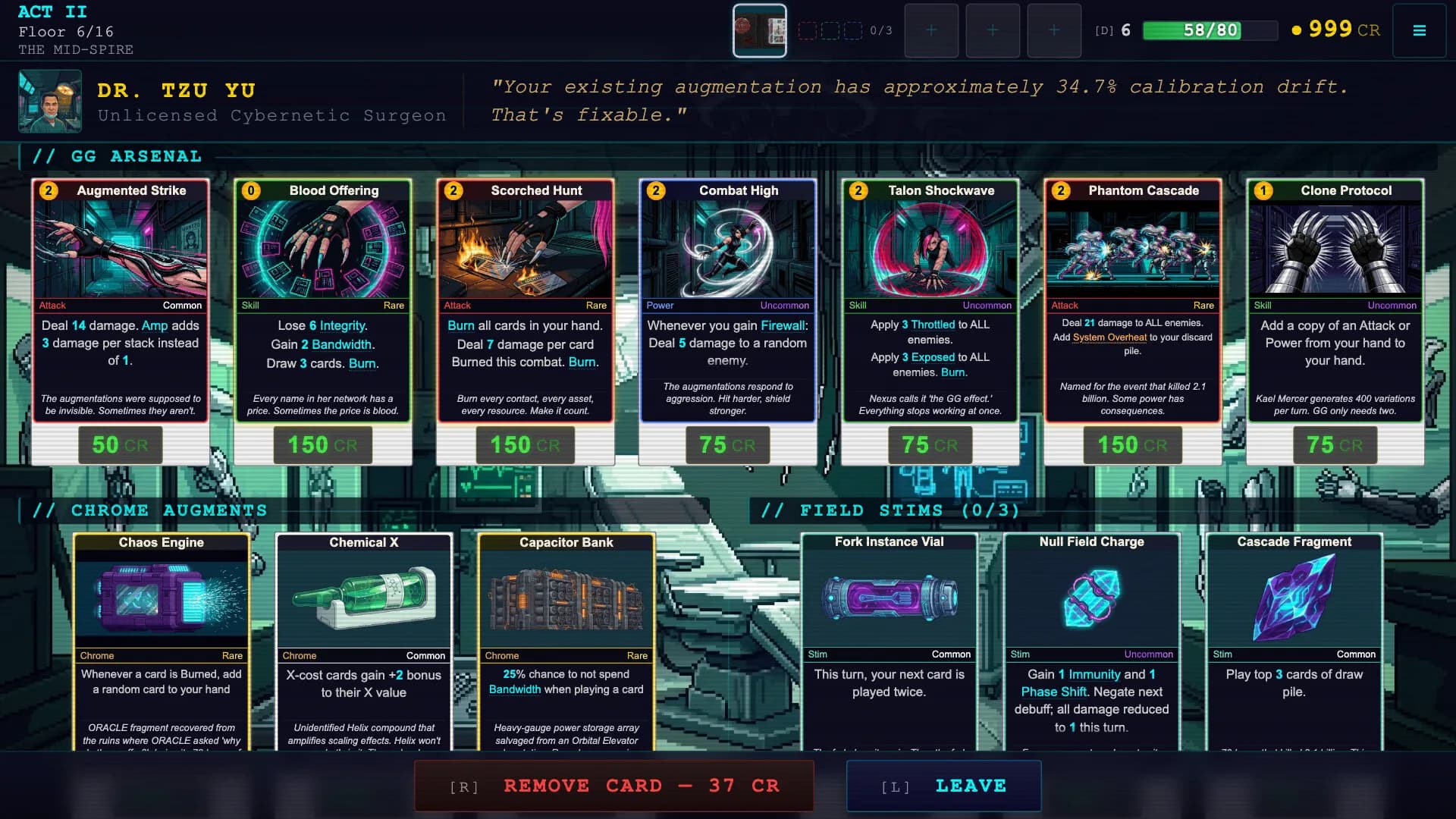 CyberDeck: The Cyberpunk Roguelike Deckbuilder görsel 3