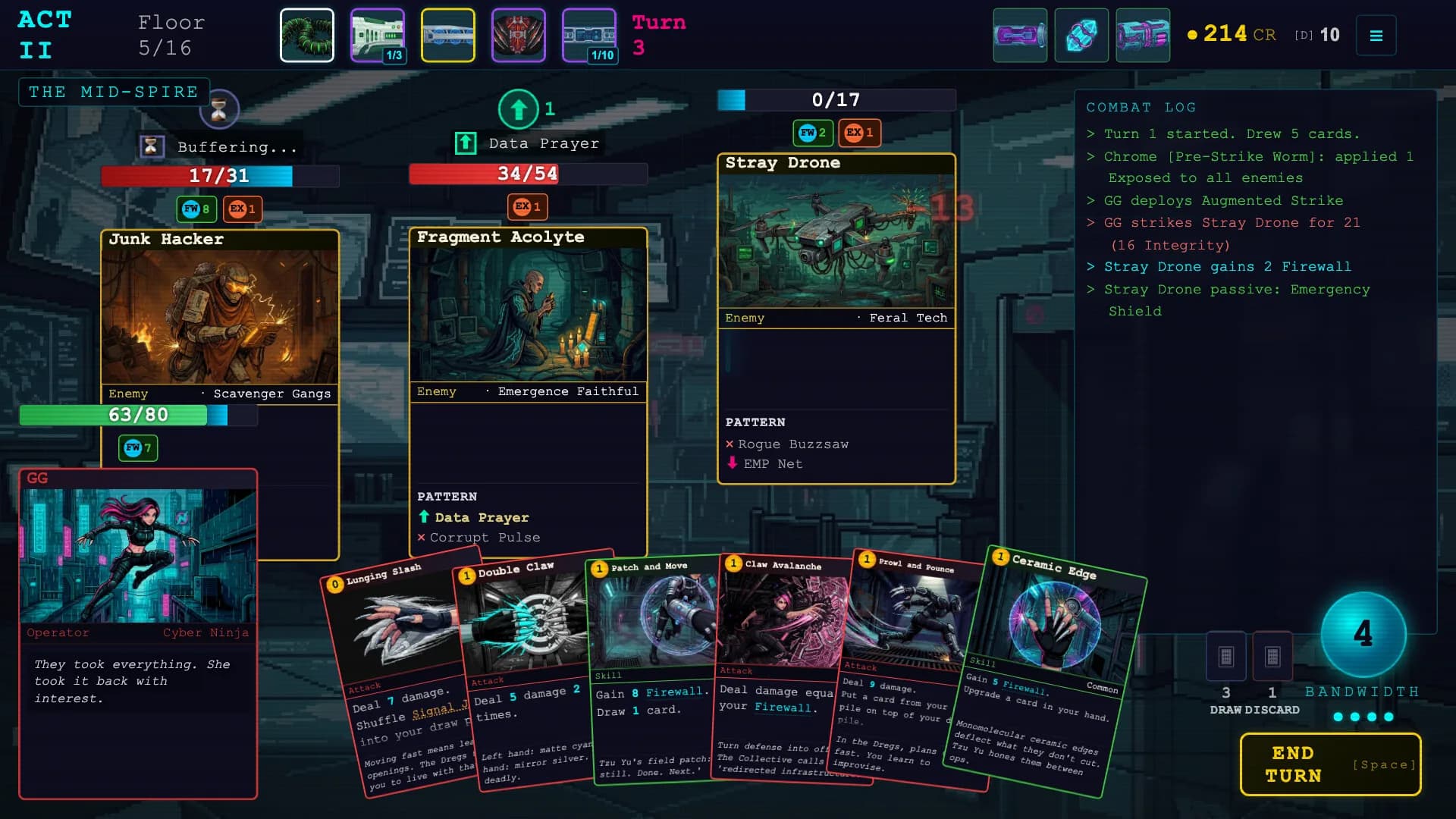 CyberDeck: The Cyberpunk Roguelike Deckbuilder görsel 4